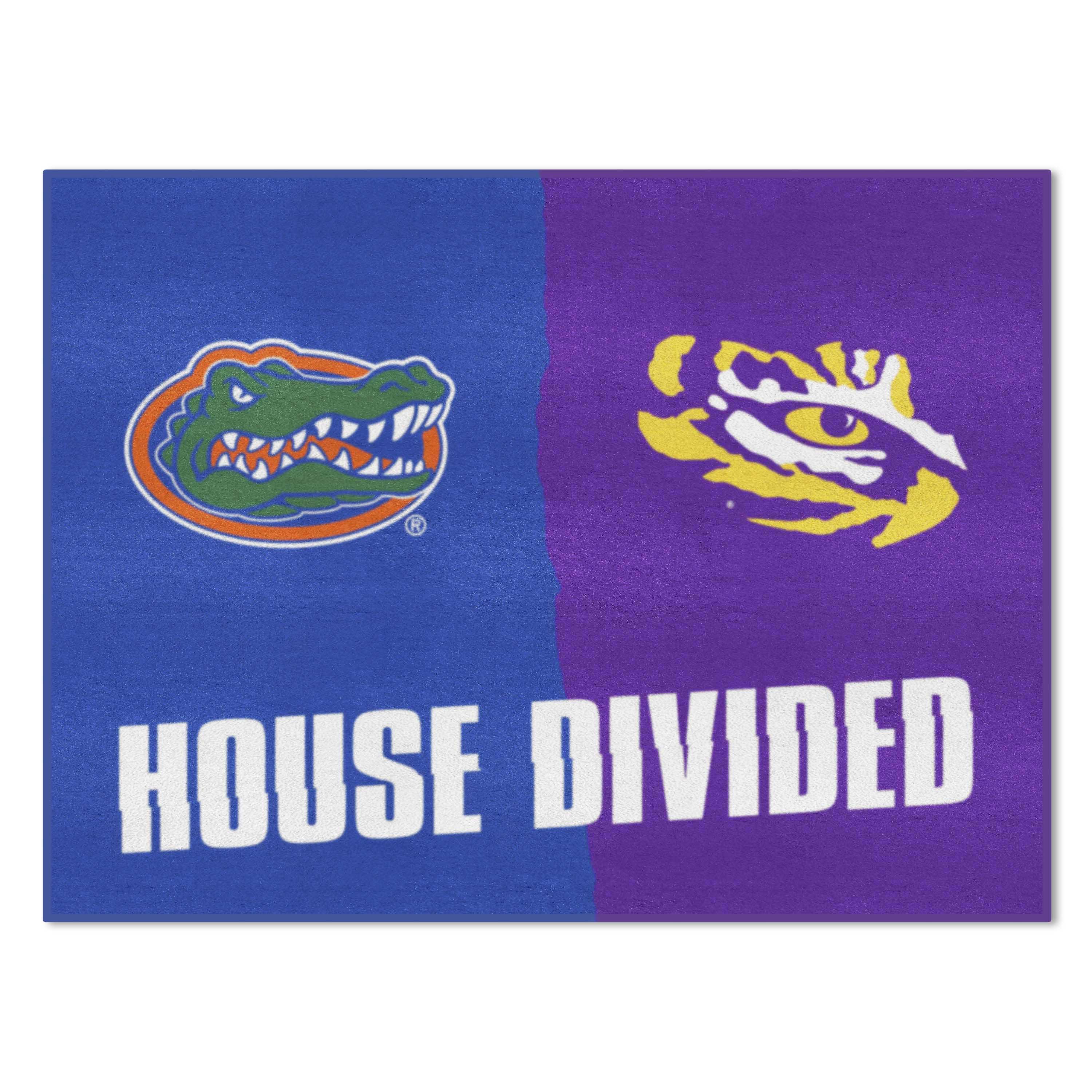 House Divided Mat - Florida / LSU