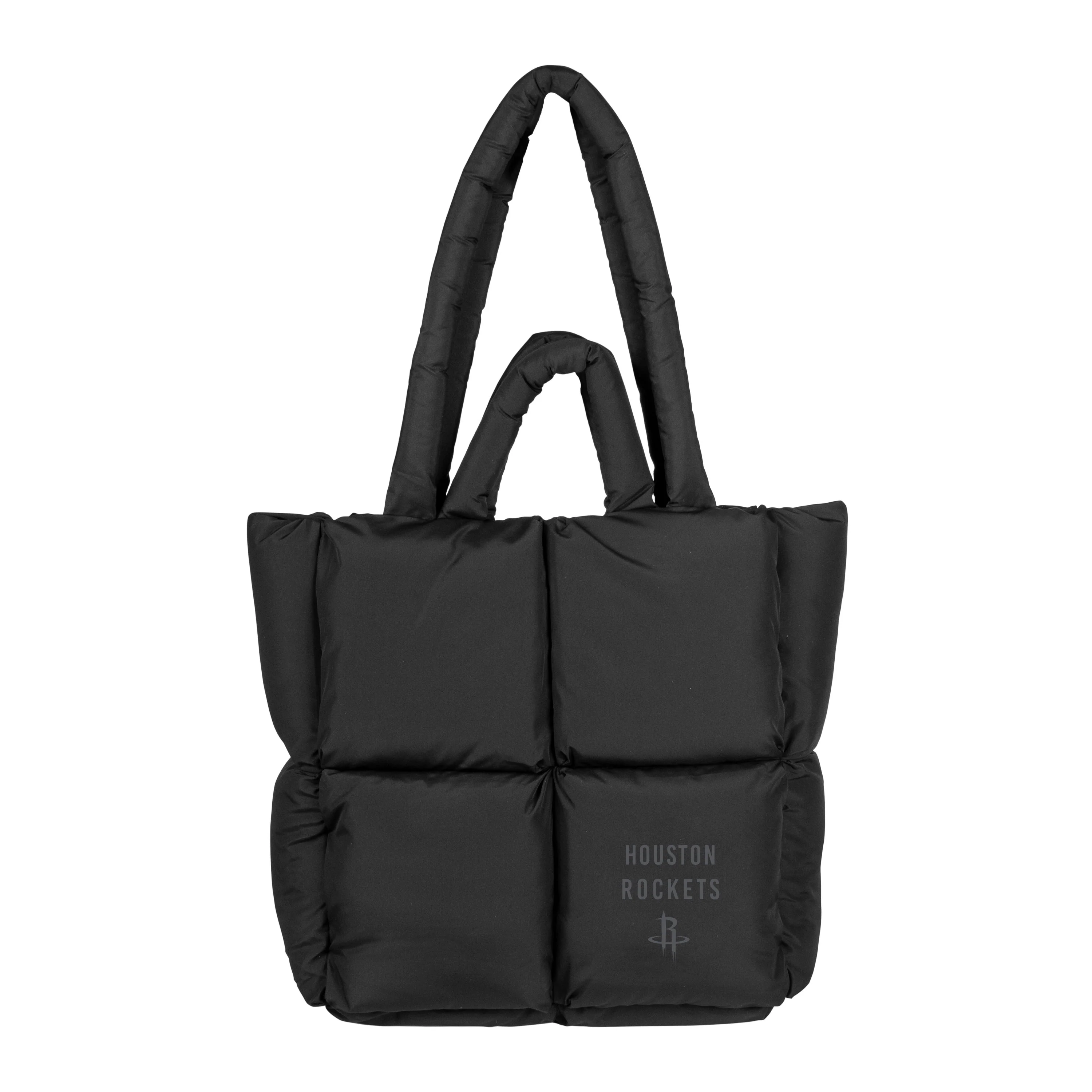 Houston Rockets Black Puff Tote