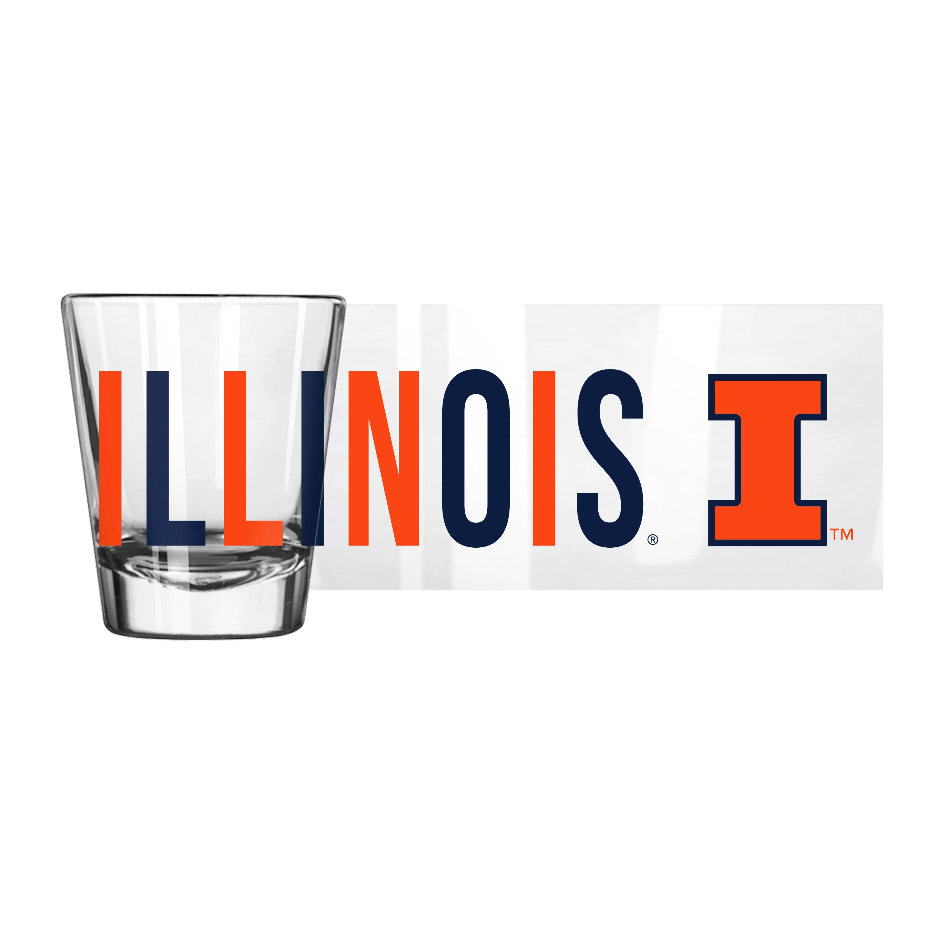 Illinois 2oz Overtime Shot Glass - Image 2