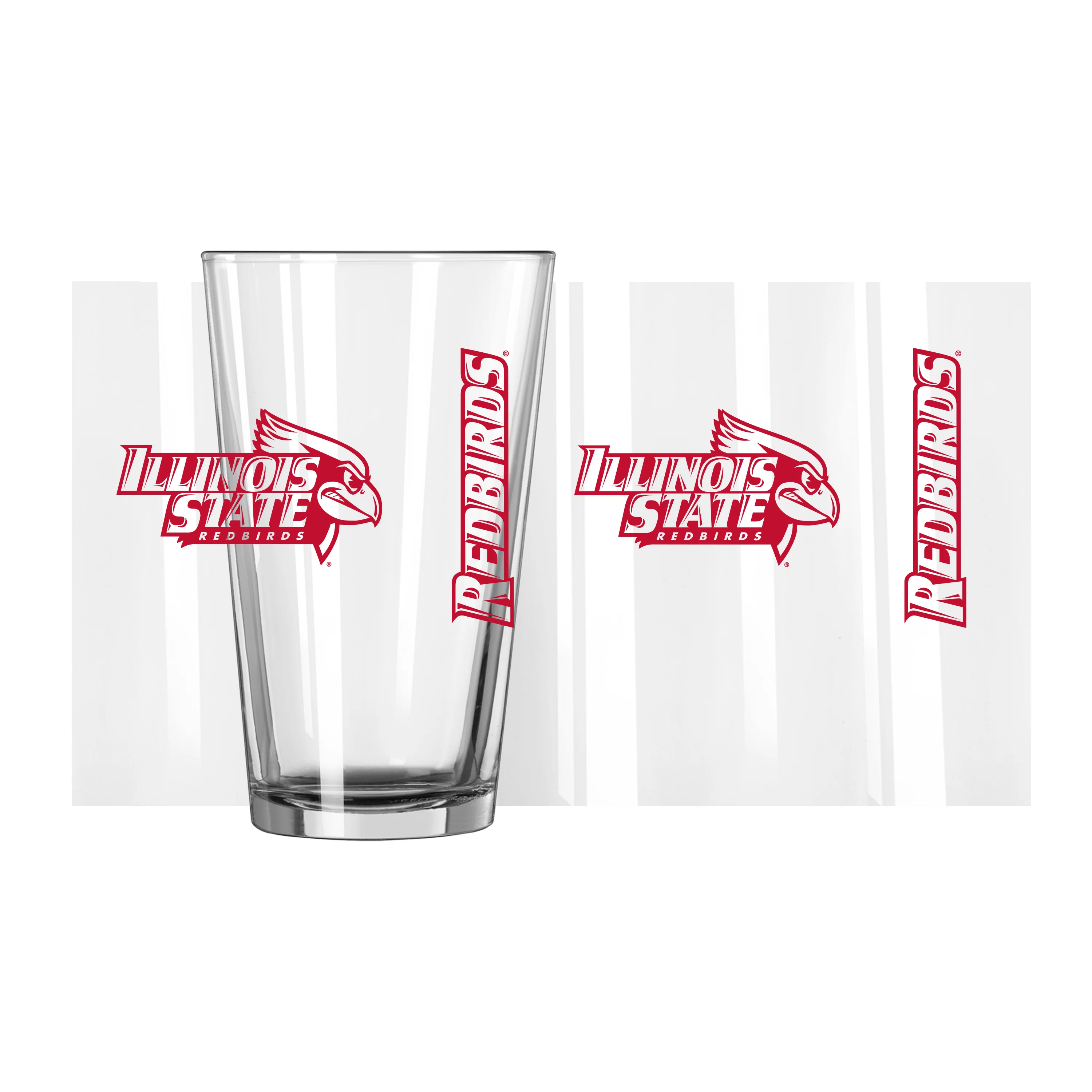 Illinois State 16oz Gameday Pint Glass - Image 5