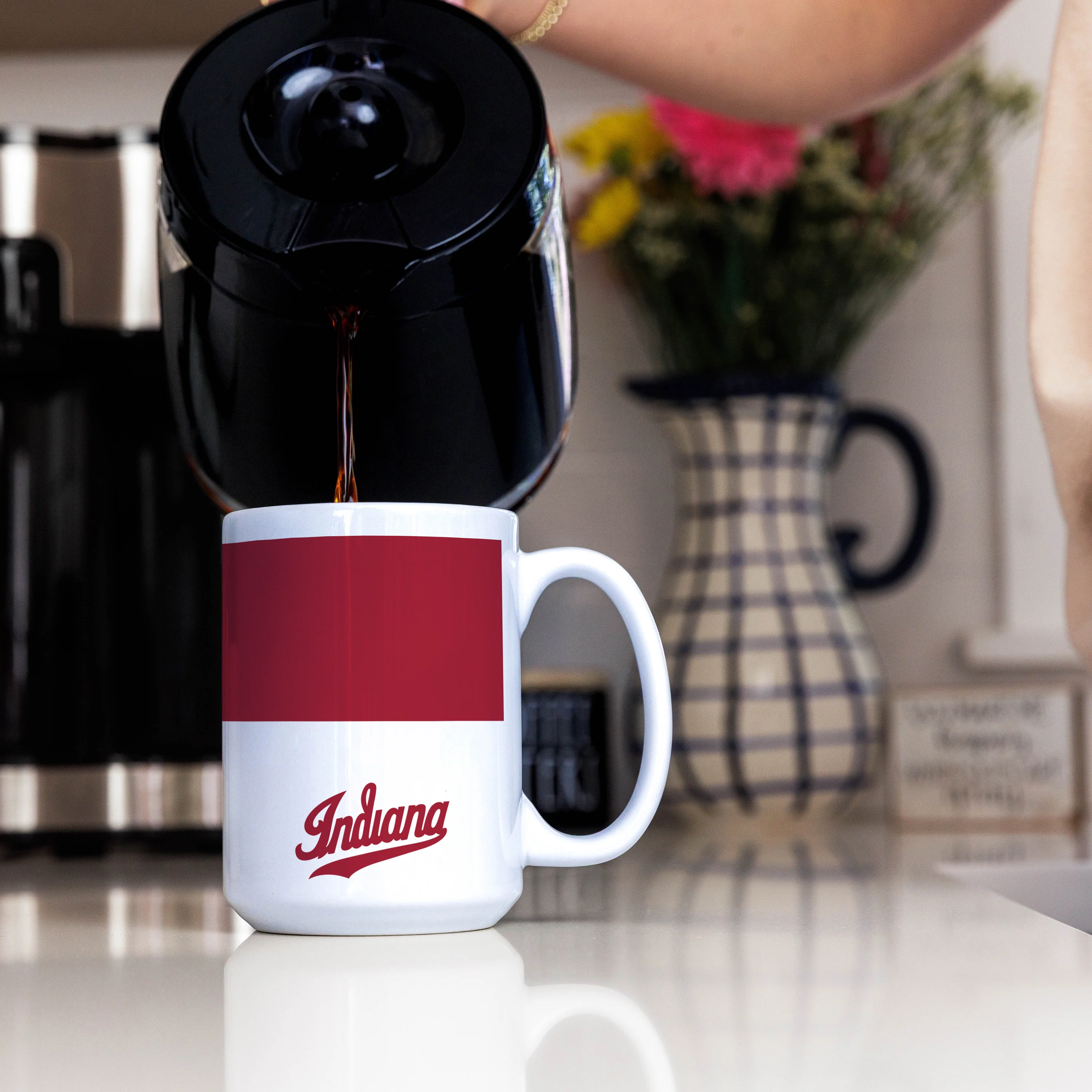 Indiana 15oz Colorblock Sublimated Mug - Image 2