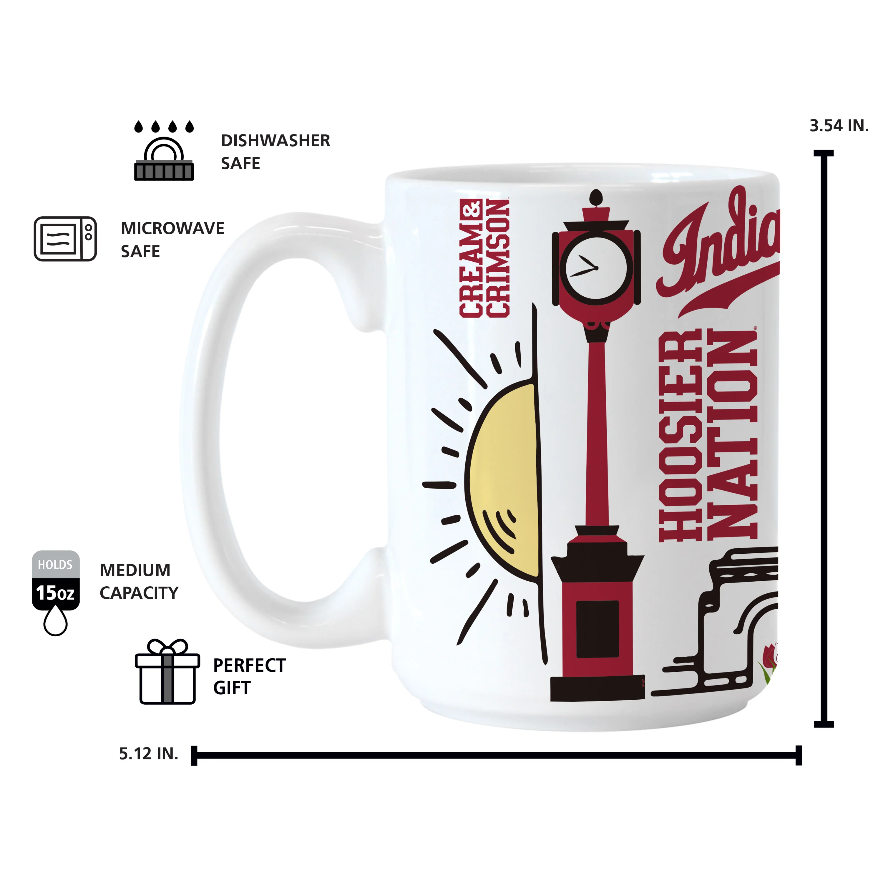 Indiana 15oz Native Sublimated Mug - Image 4