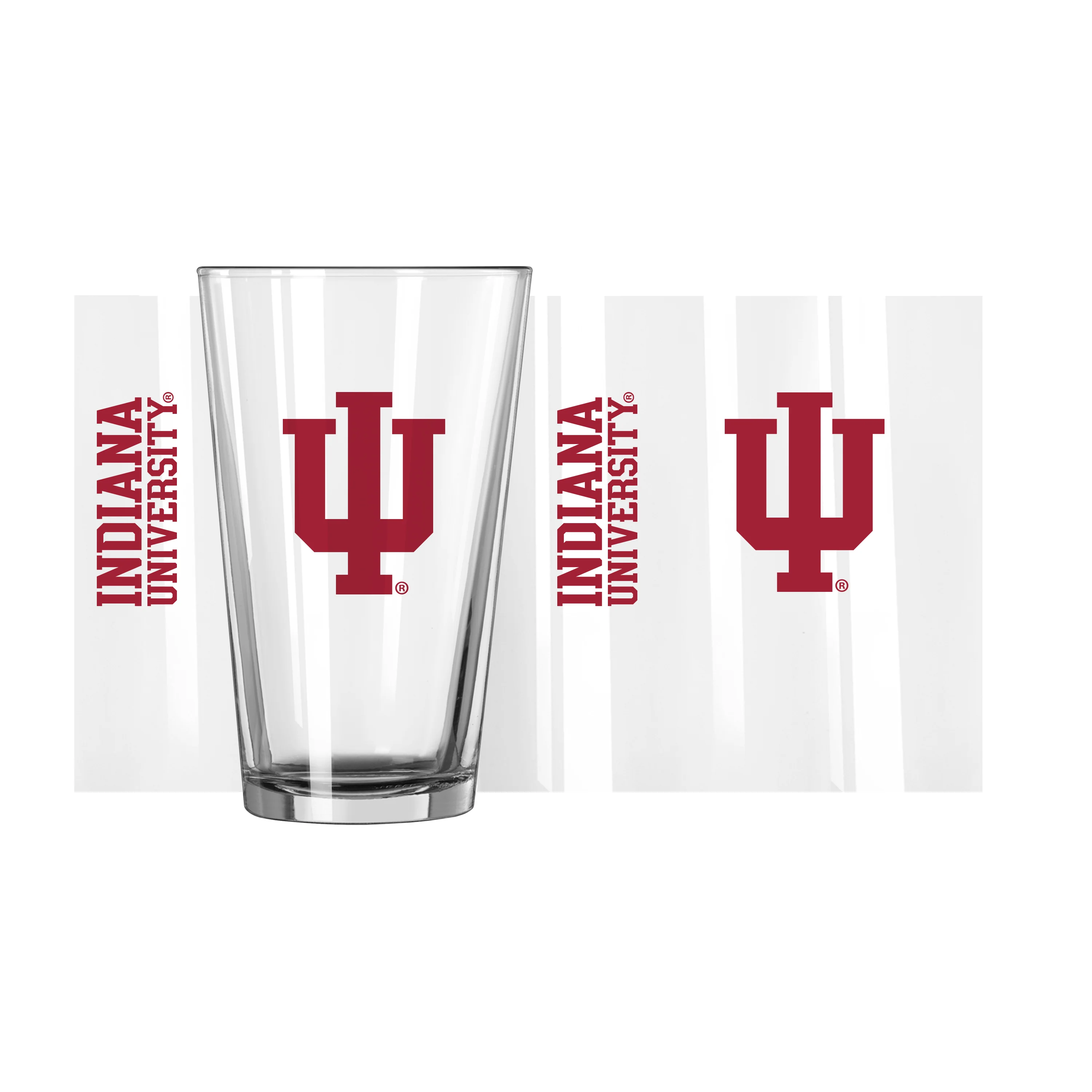 Indiana 16oz Gameday Pint Glass