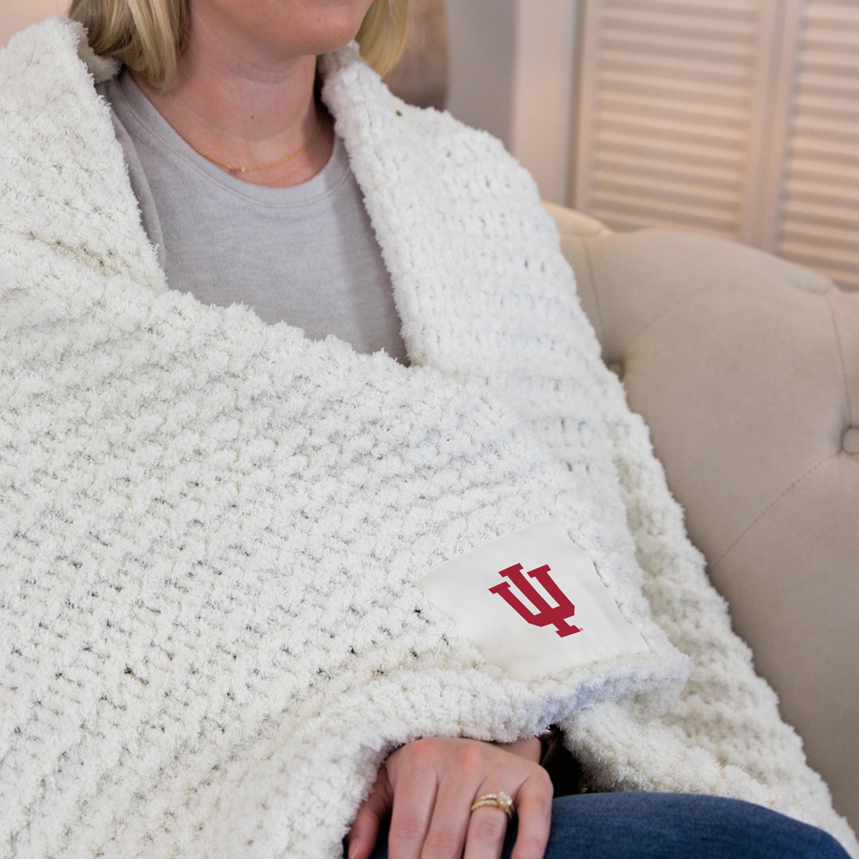 Indiana Cable Knit Throw 50x60 - Image 2