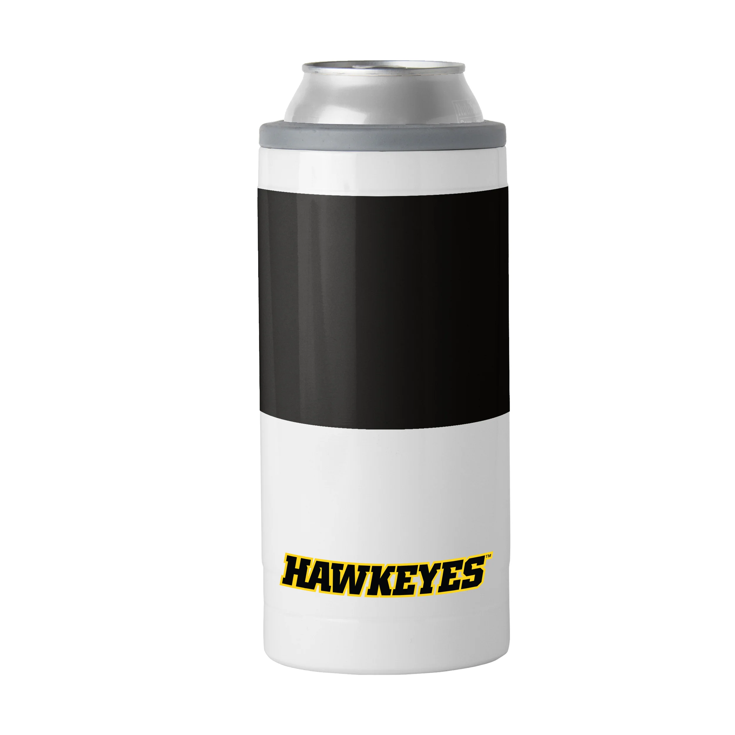 Iowa 12oz Colorblock Slim Can Coolie - Image 2