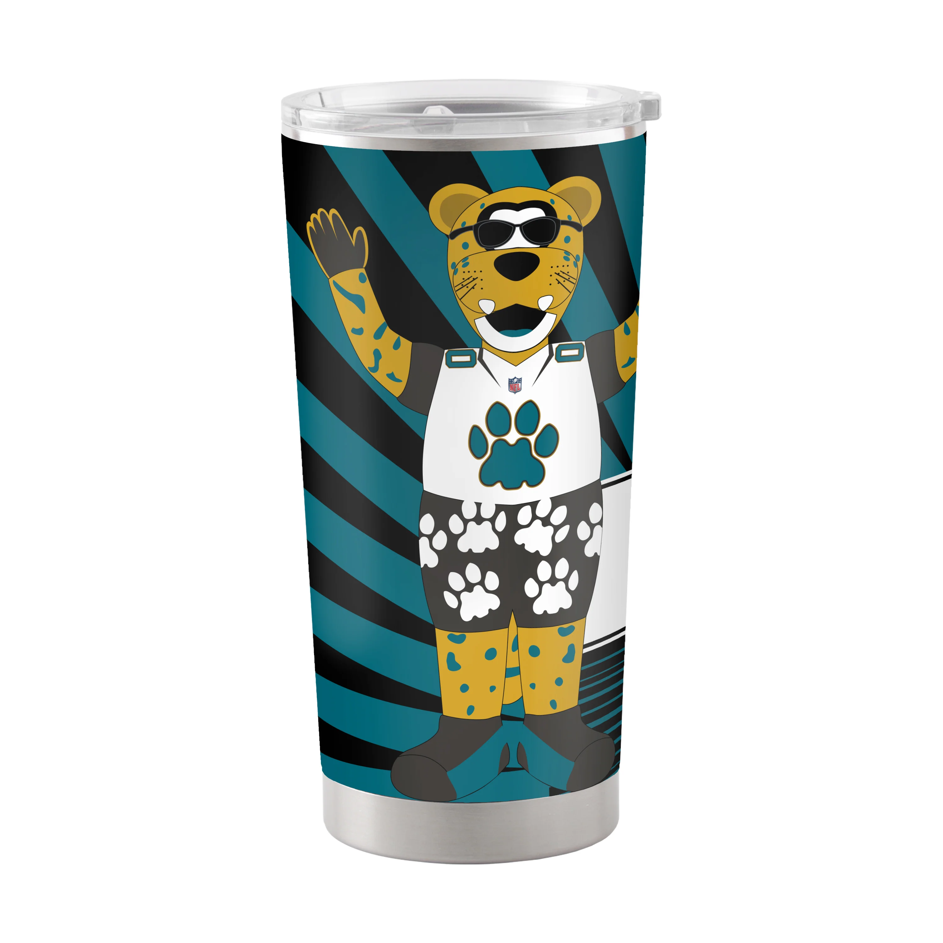 Jacksonville Jaguars 20oz Mascot Stainless Steel Tumbler