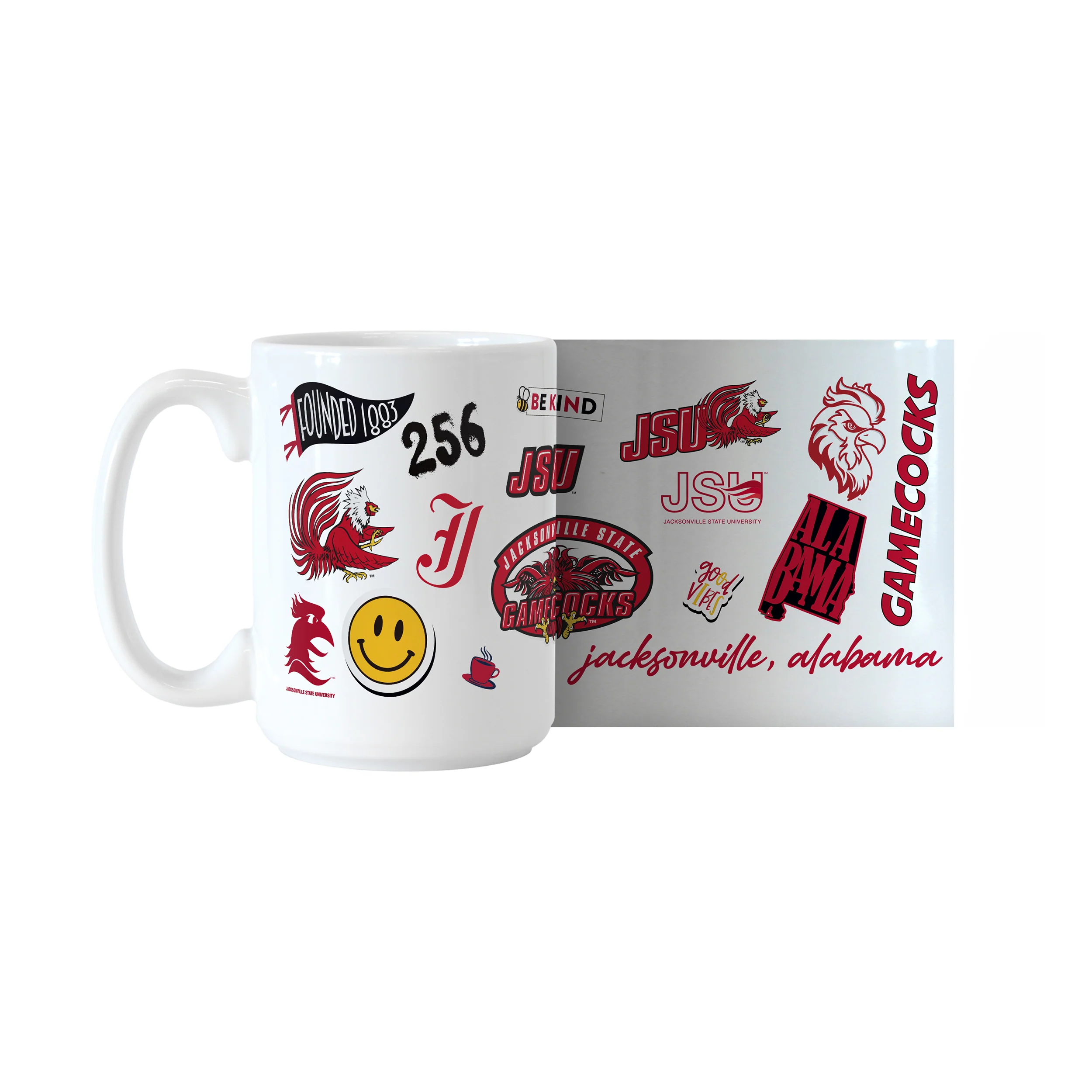 Jacksonville State 15oz Native Sublimated Mug - Image 2