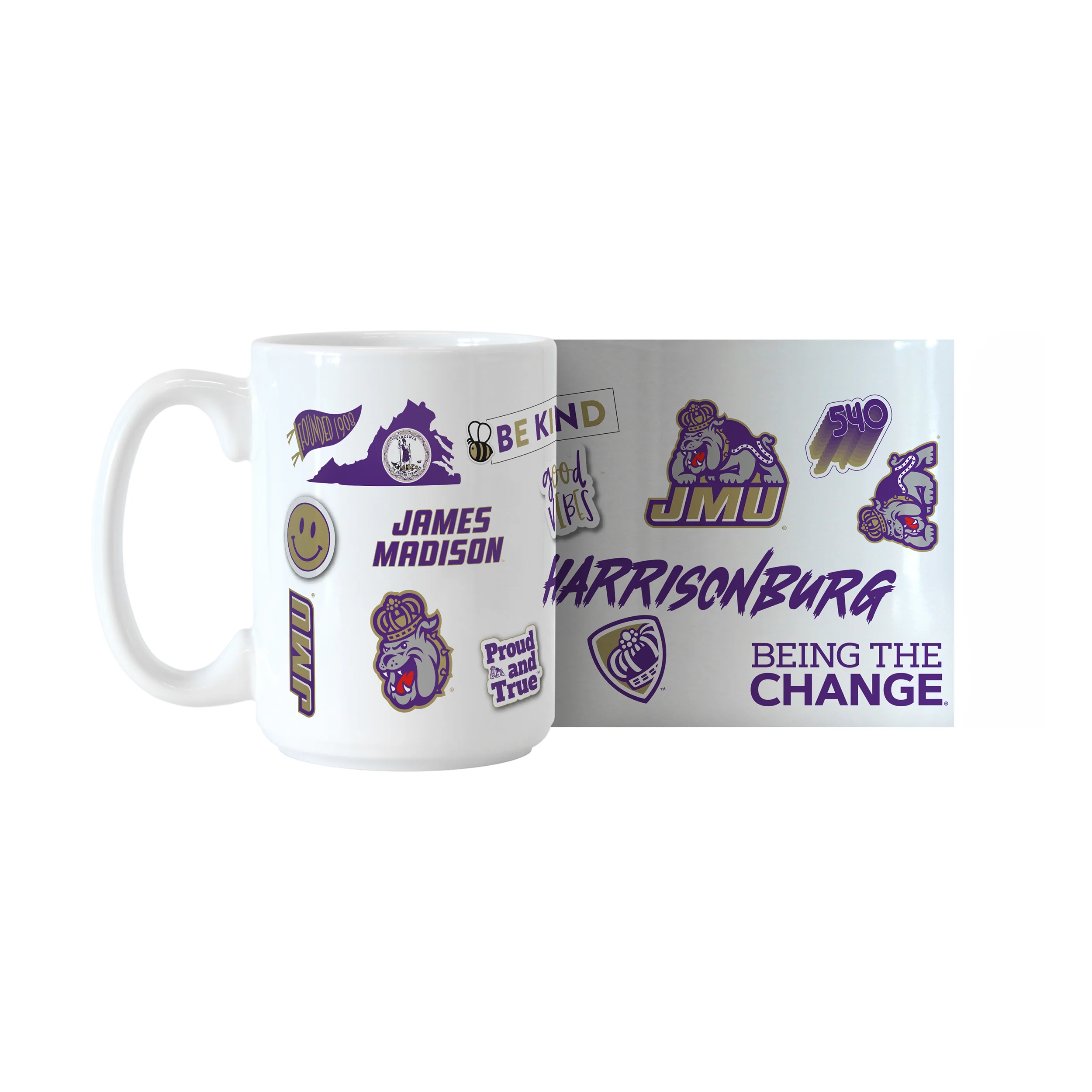 James Madison 15oz Native Sublimated Mug - Image 2