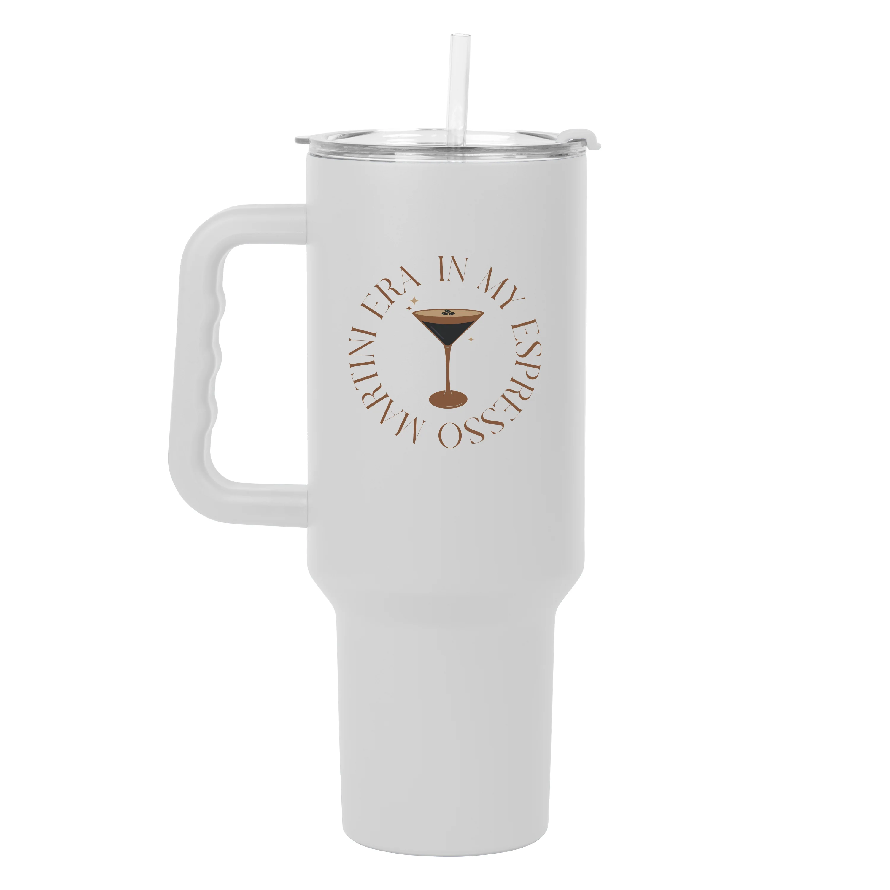 Just a Girl Espresso Martini 40oz Powder Coat Tumbler