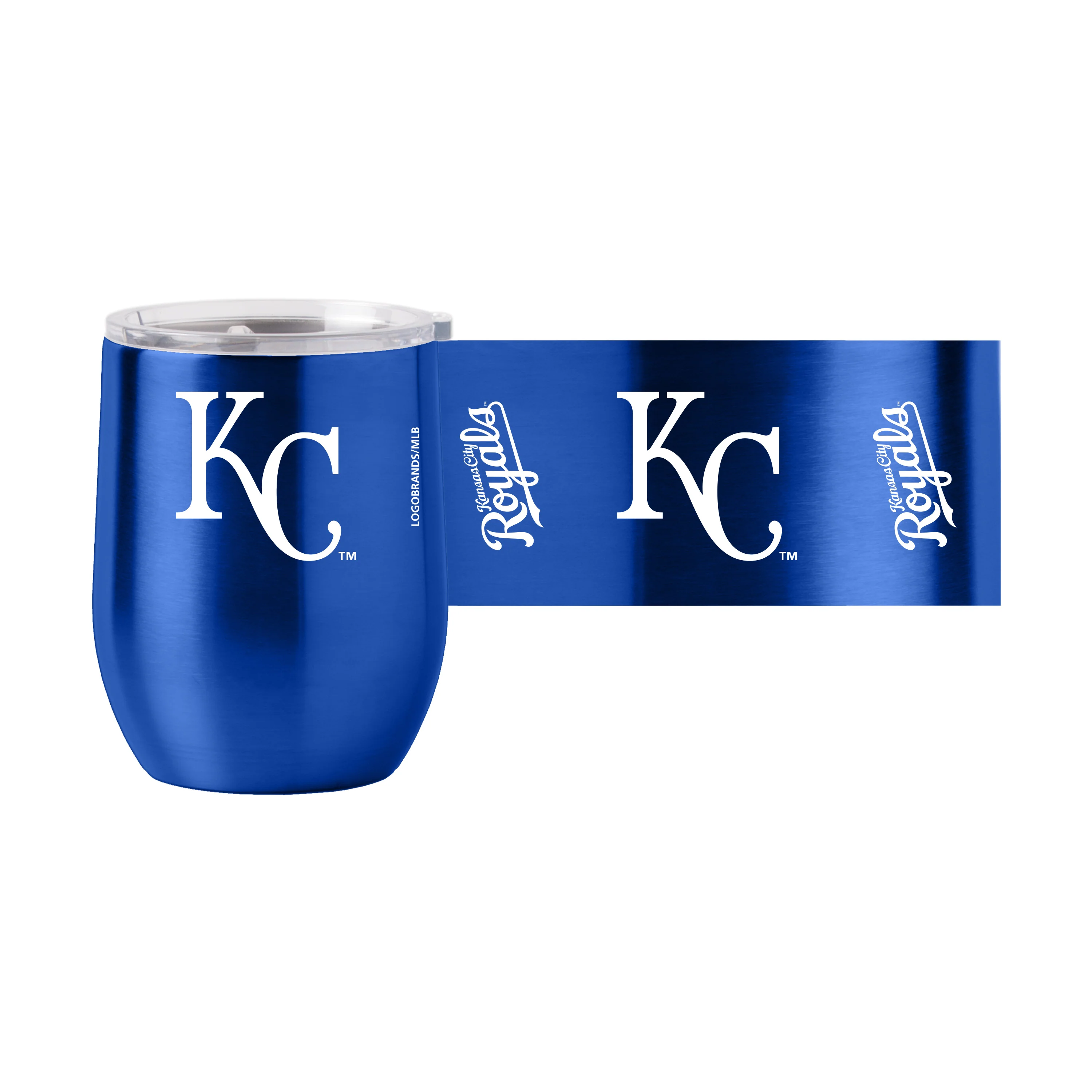 Kansas City Royals 16oz Gameday Stainless Curved Beverage - Image 2