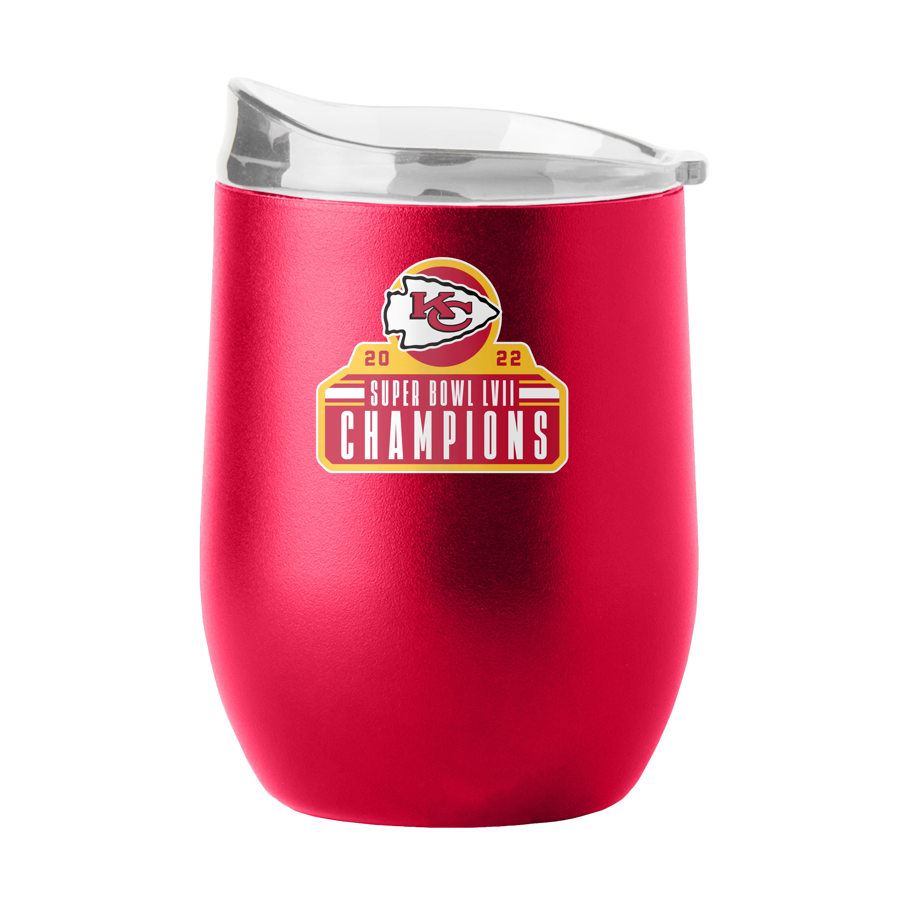 KC Chiefs 16oz SB Champions PC Curved Beverage - Image 2
