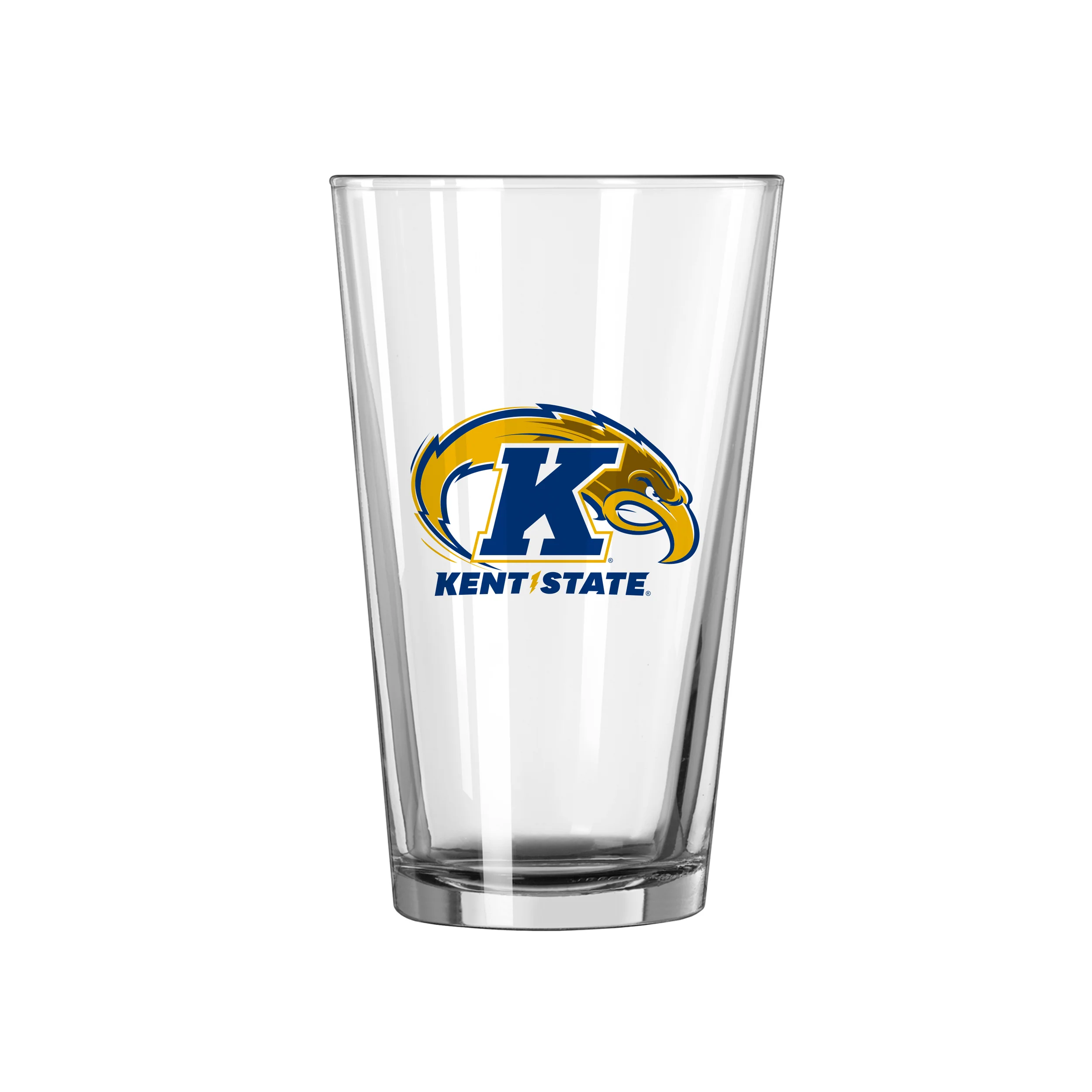 Kent State 16oz Logo Pint Glass