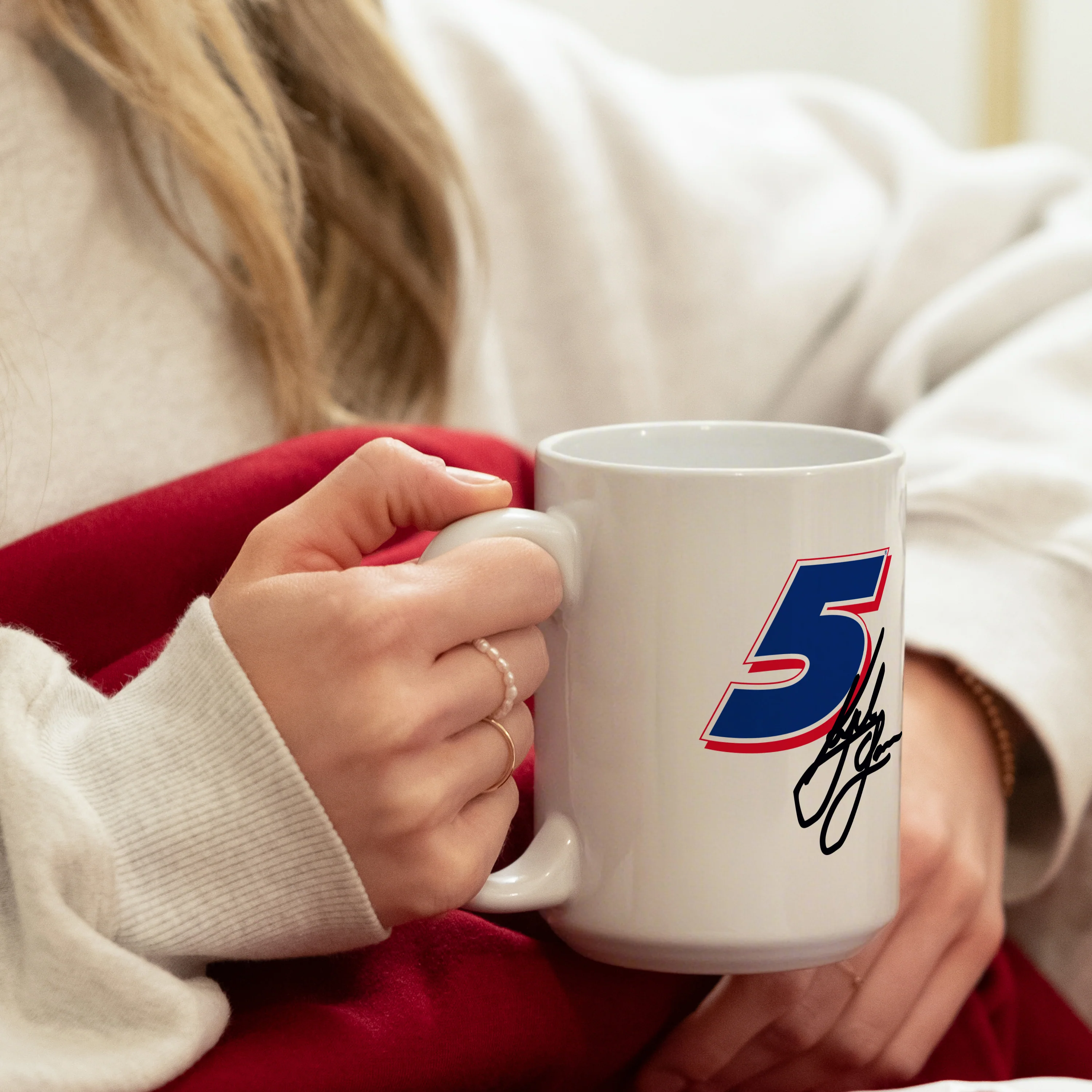 Kyle Larson 15oz Gameday Alternate Sublimated Mug - Image 4