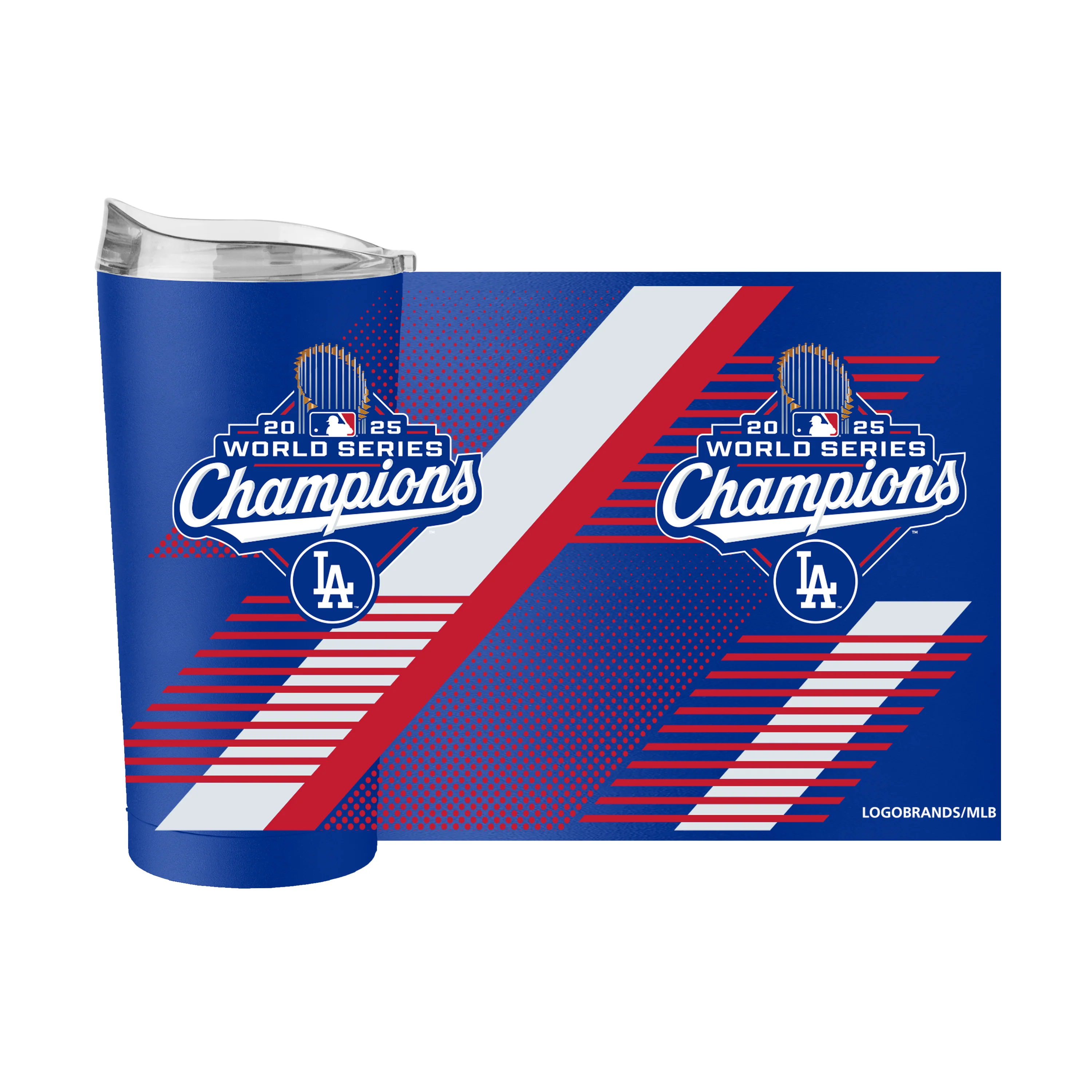 LA Dodgers 2025 World Series Champions 20oz PC Tumbler - Image 3
