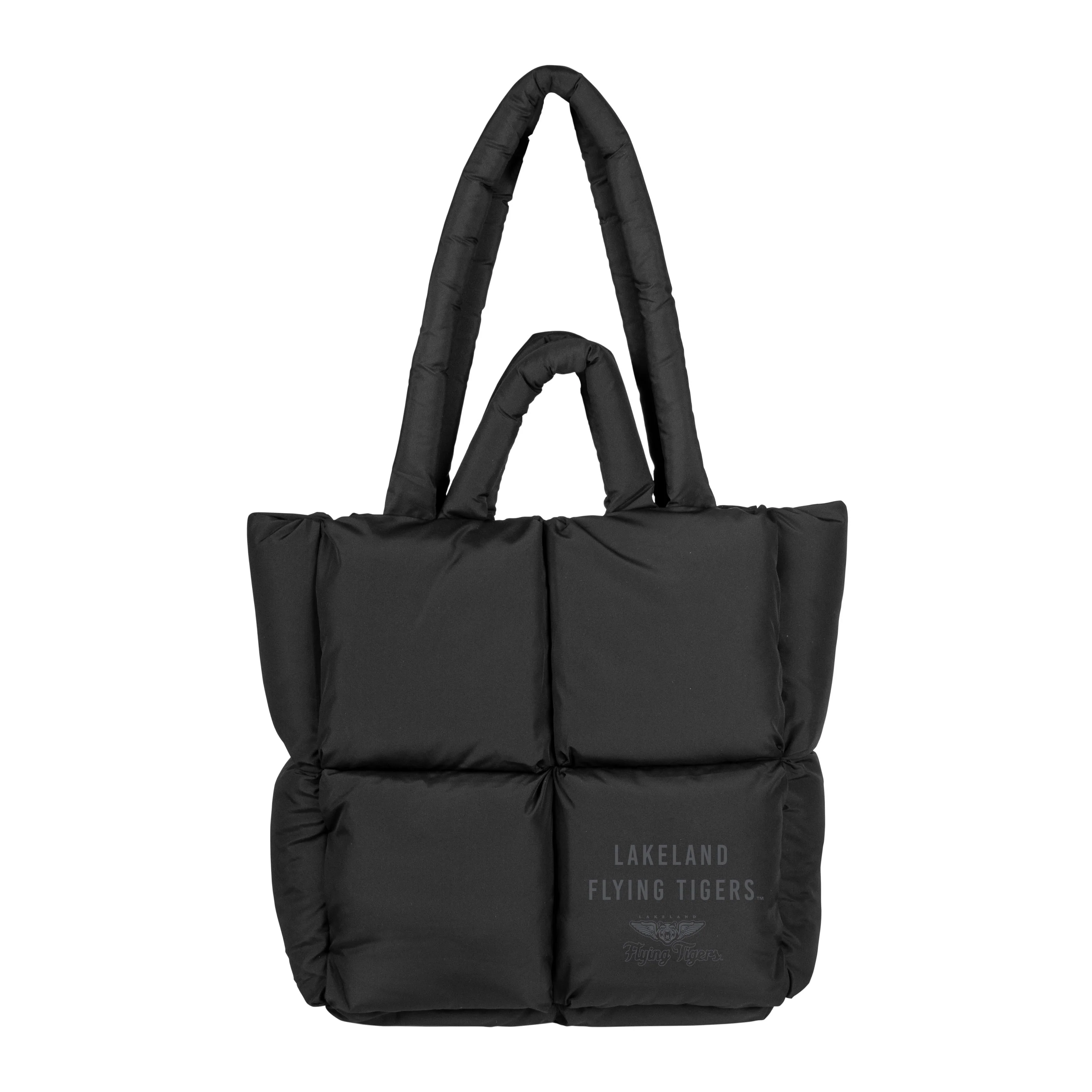 Lakeland Flying Tigers Puff Black Tote
