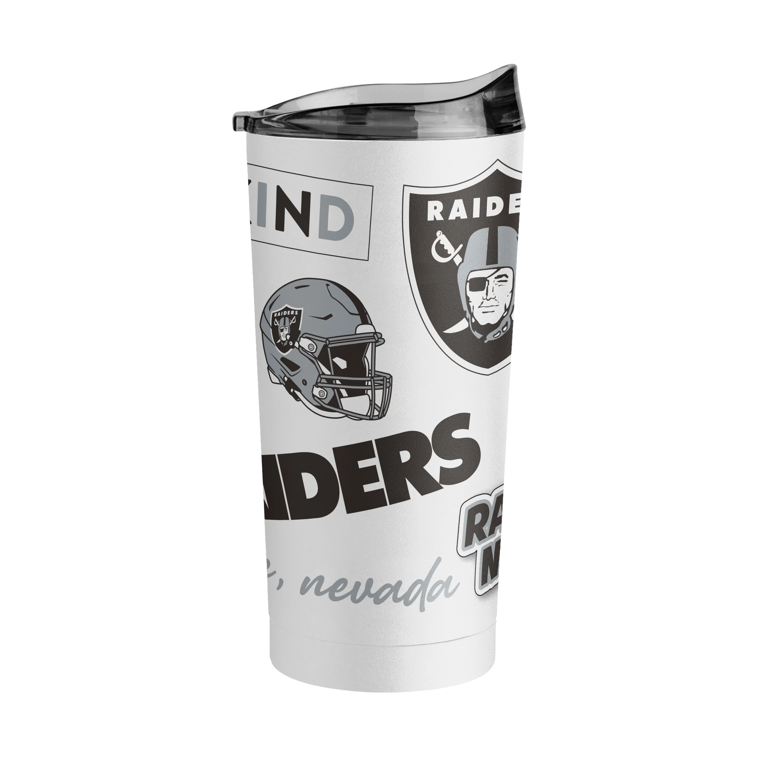 Las Vegas Raiders 20oz Native Powder Coat Tumbler - Image 2