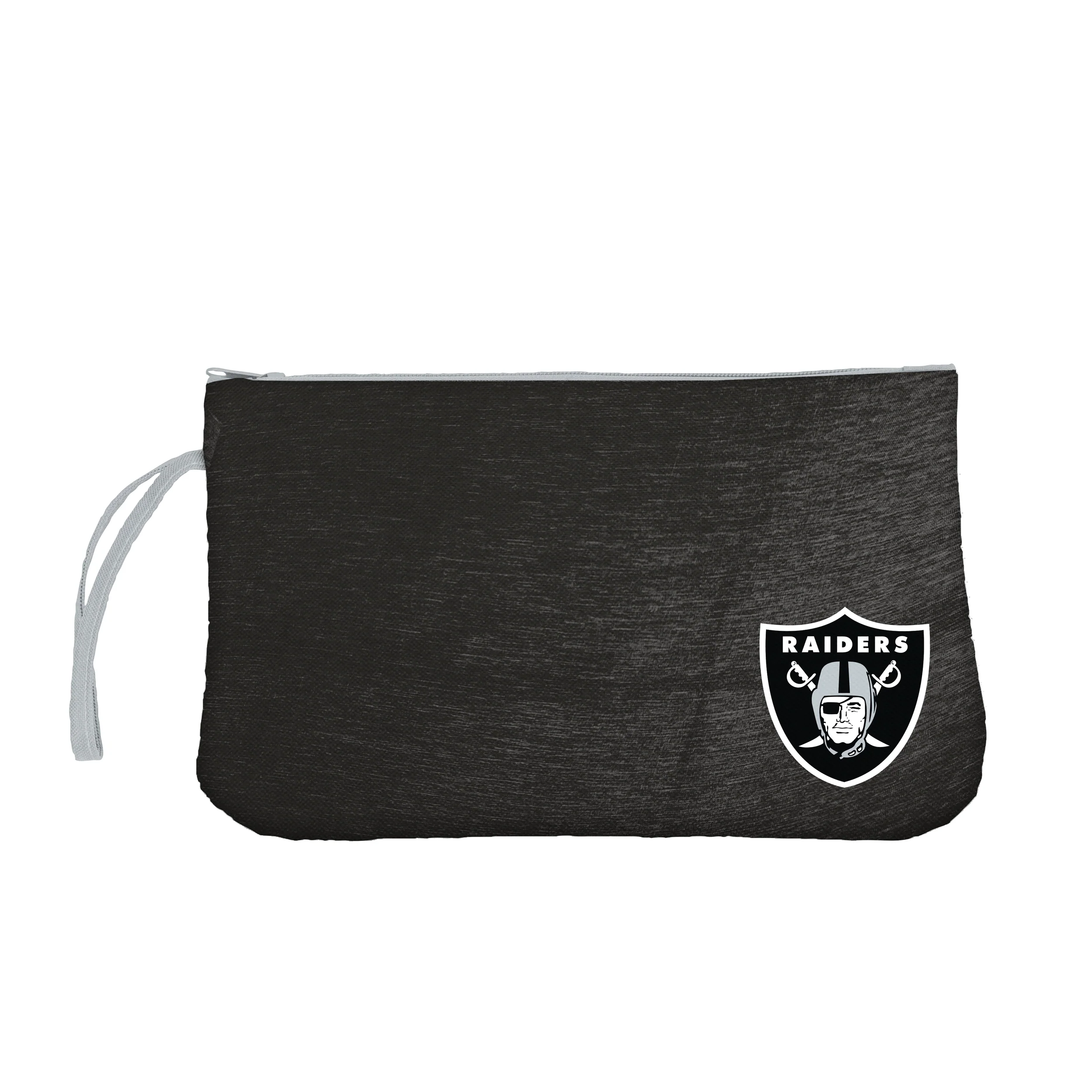 Las Vegas Raiders Crosshatch Wristlet