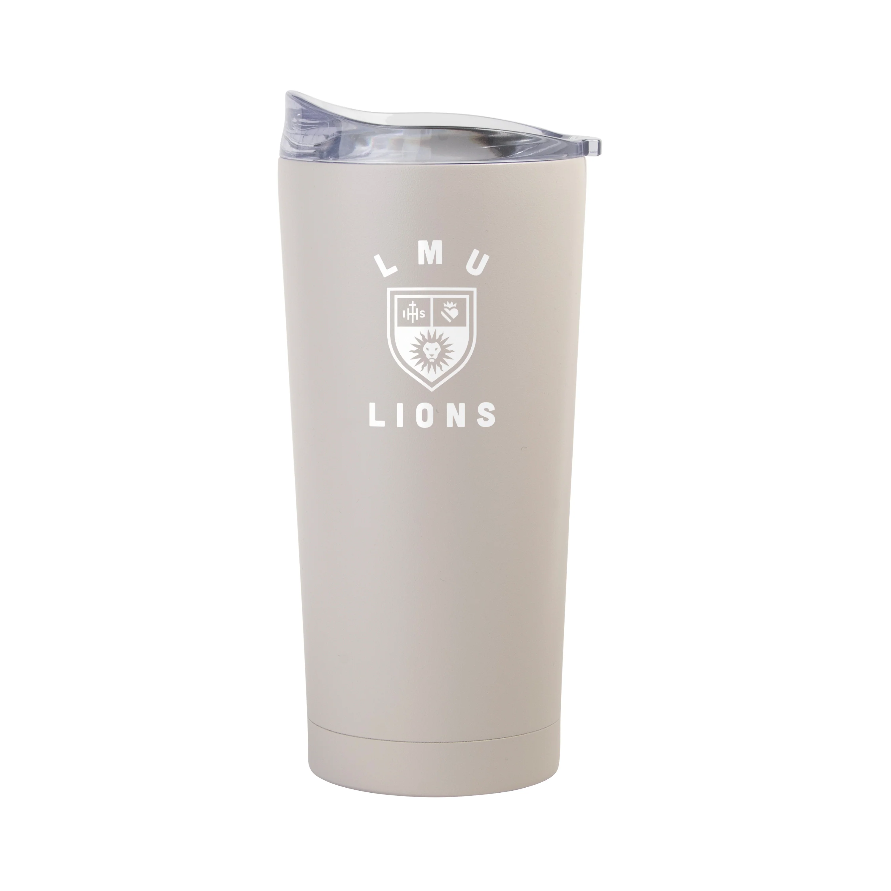 LMU Sand 20oz Archway Powder Coat Tumbler