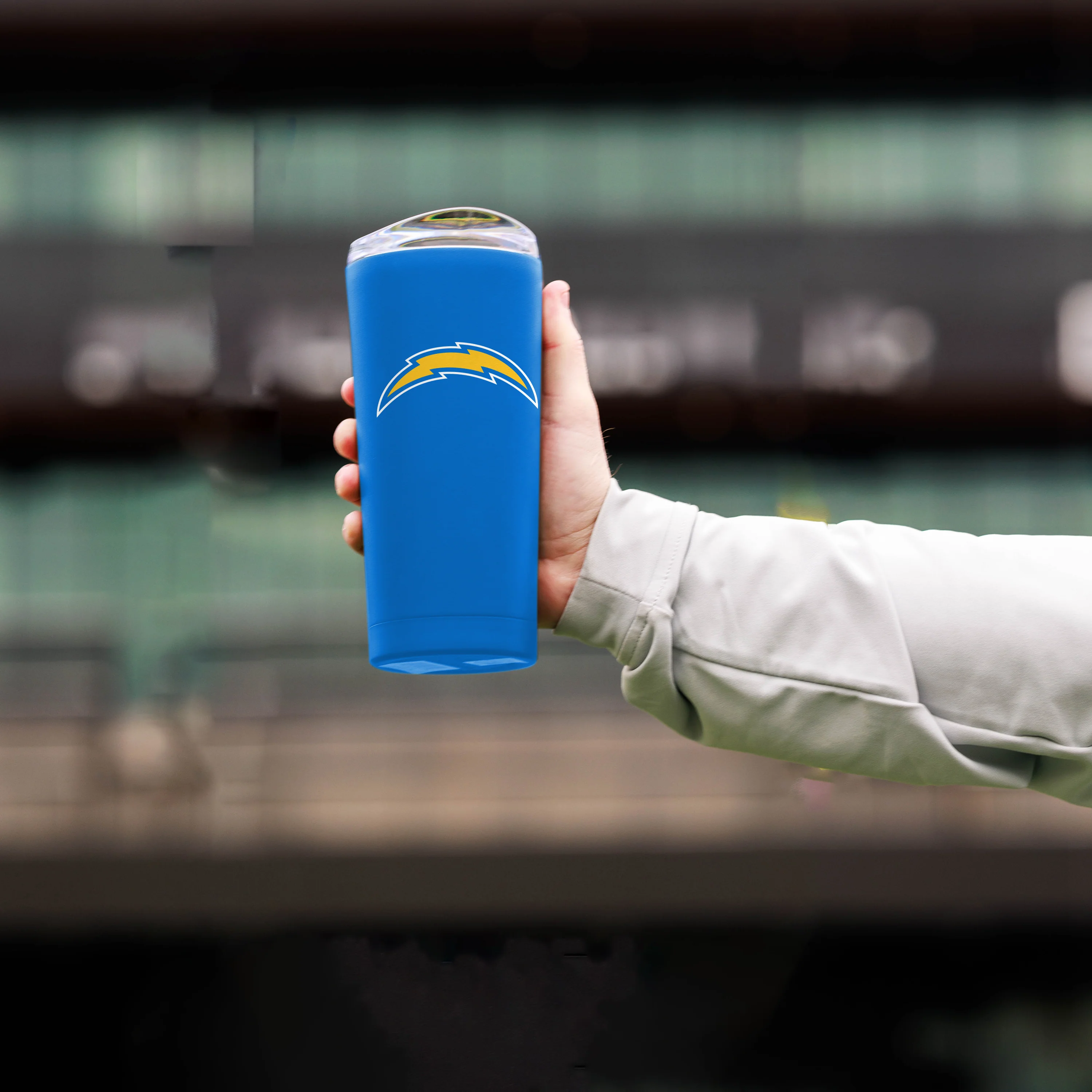 Los Angeles Chargers 20oz Flipside Powder Coat Tumbler - Image 3