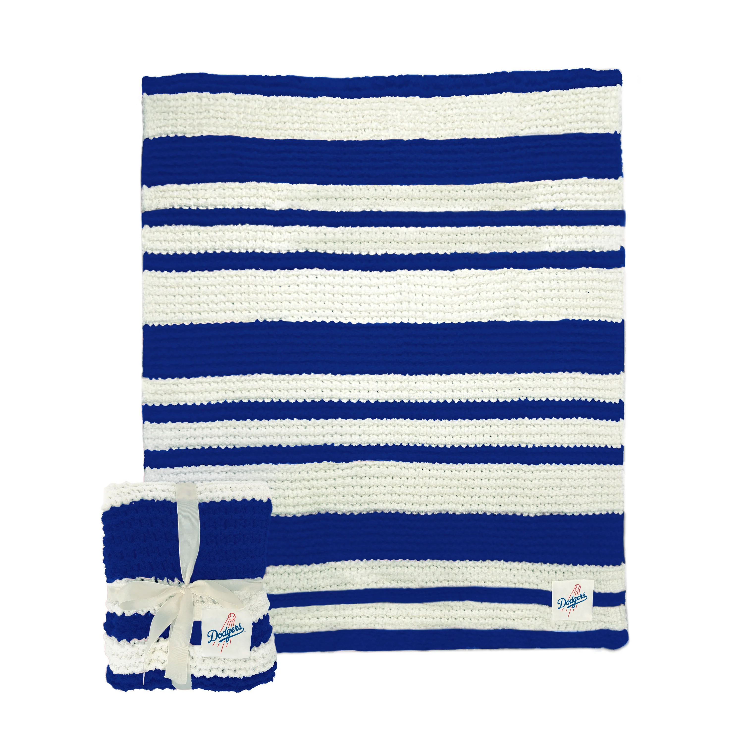 Los Angeles Dodgers Cable Knit Throw 50x60