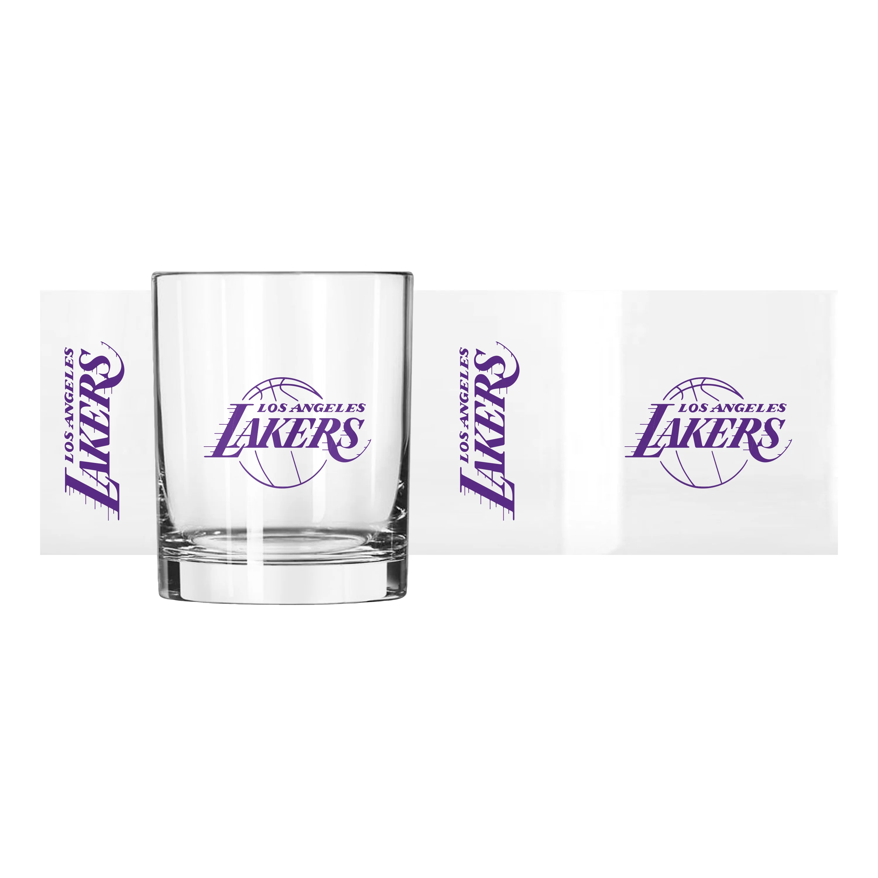 Los Angeles Lakers 14oz Gameday Rocks Glass - Image 2