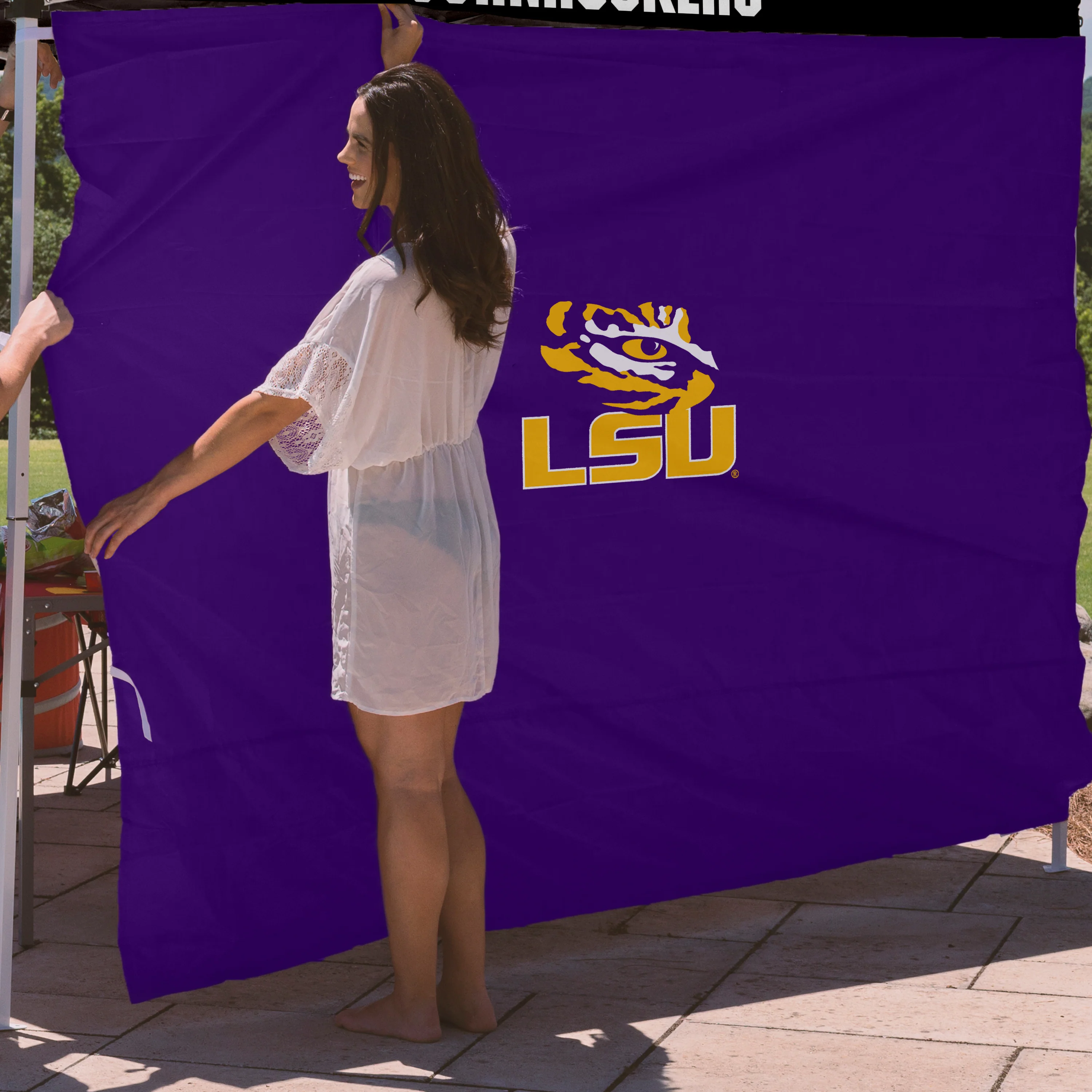 LSU Purple 9 x 9 Side Panel - Image 2