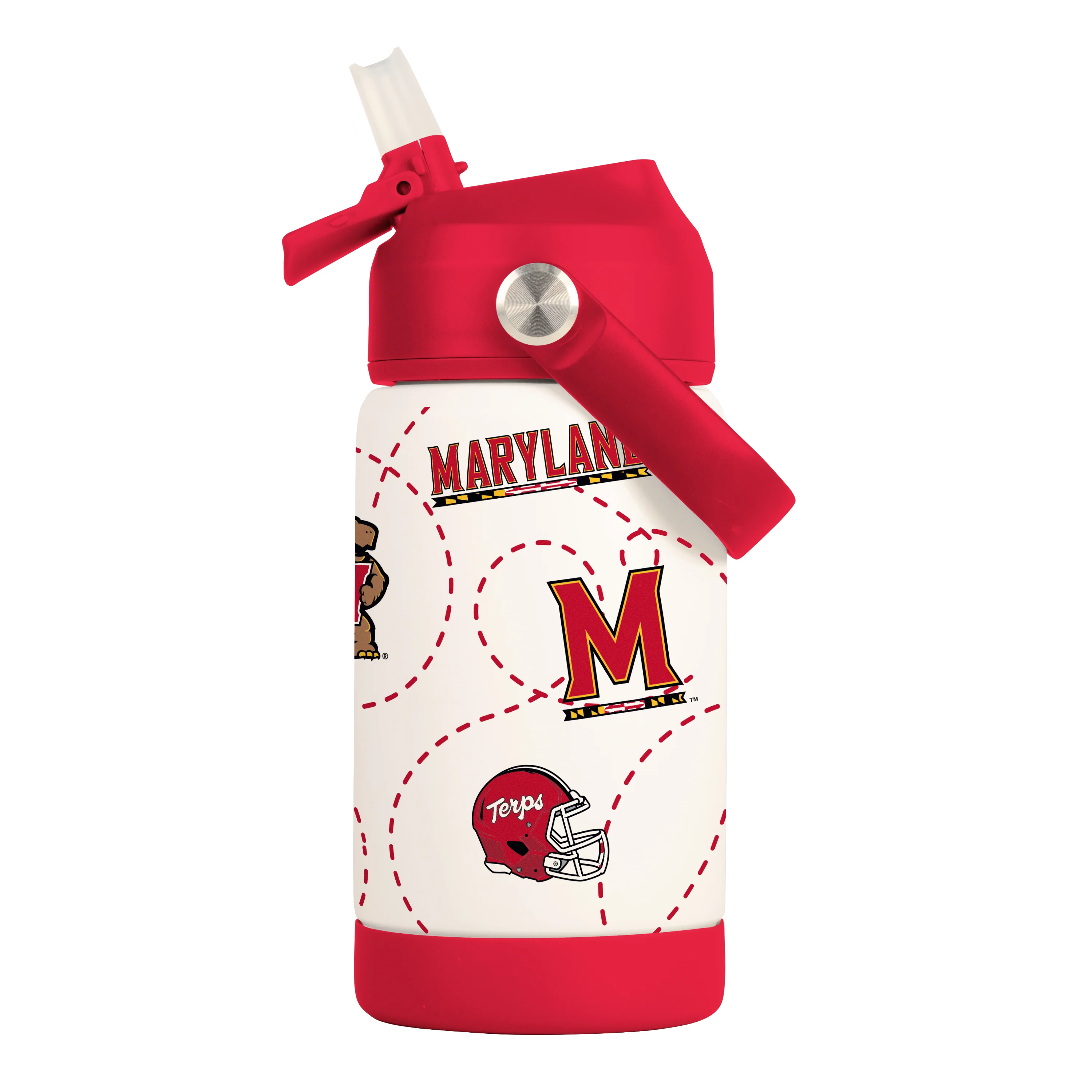 Maryland 12oz Mascot SS Kids Bottle - Image 3