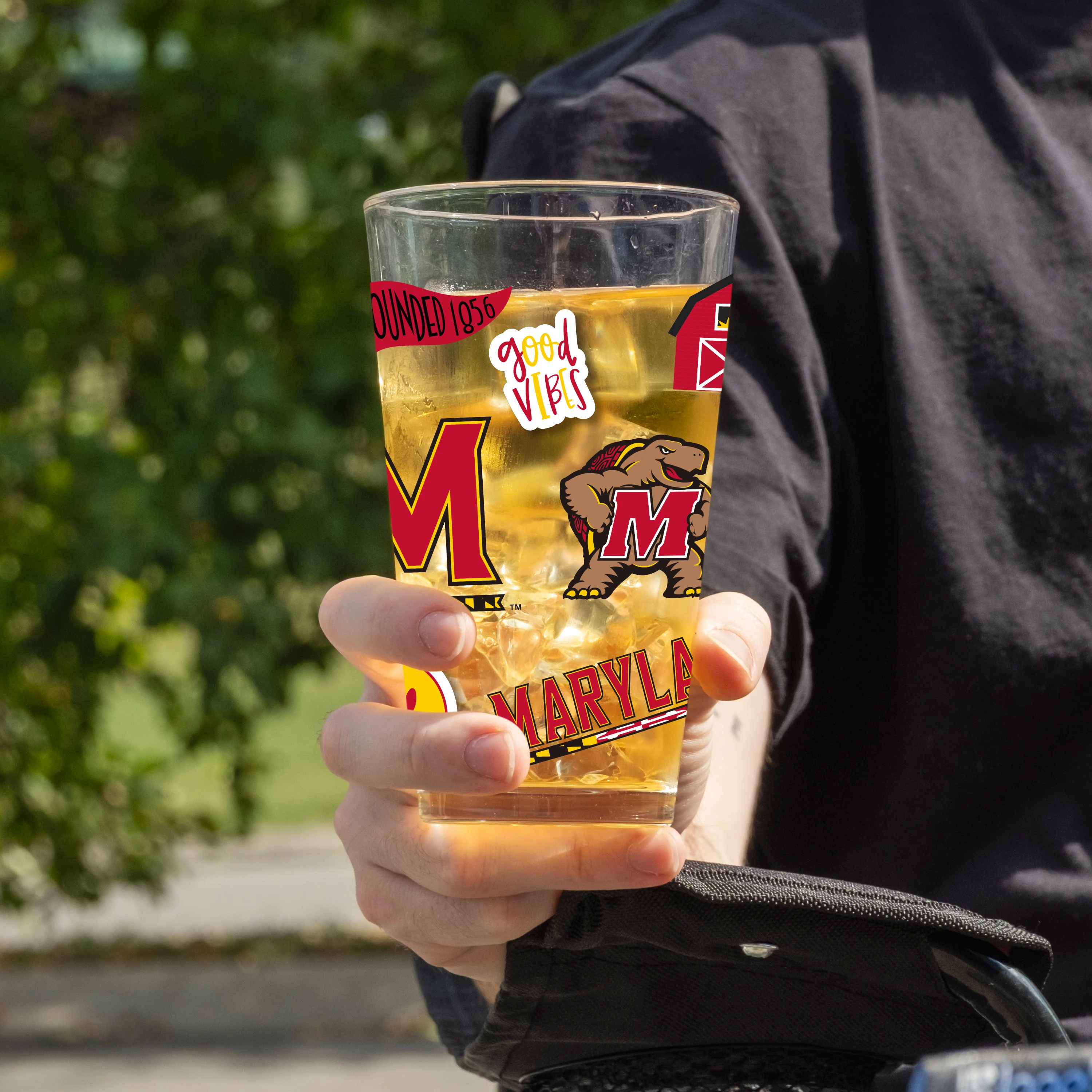 Maryland 16oz Native Pint Glass - Image 2