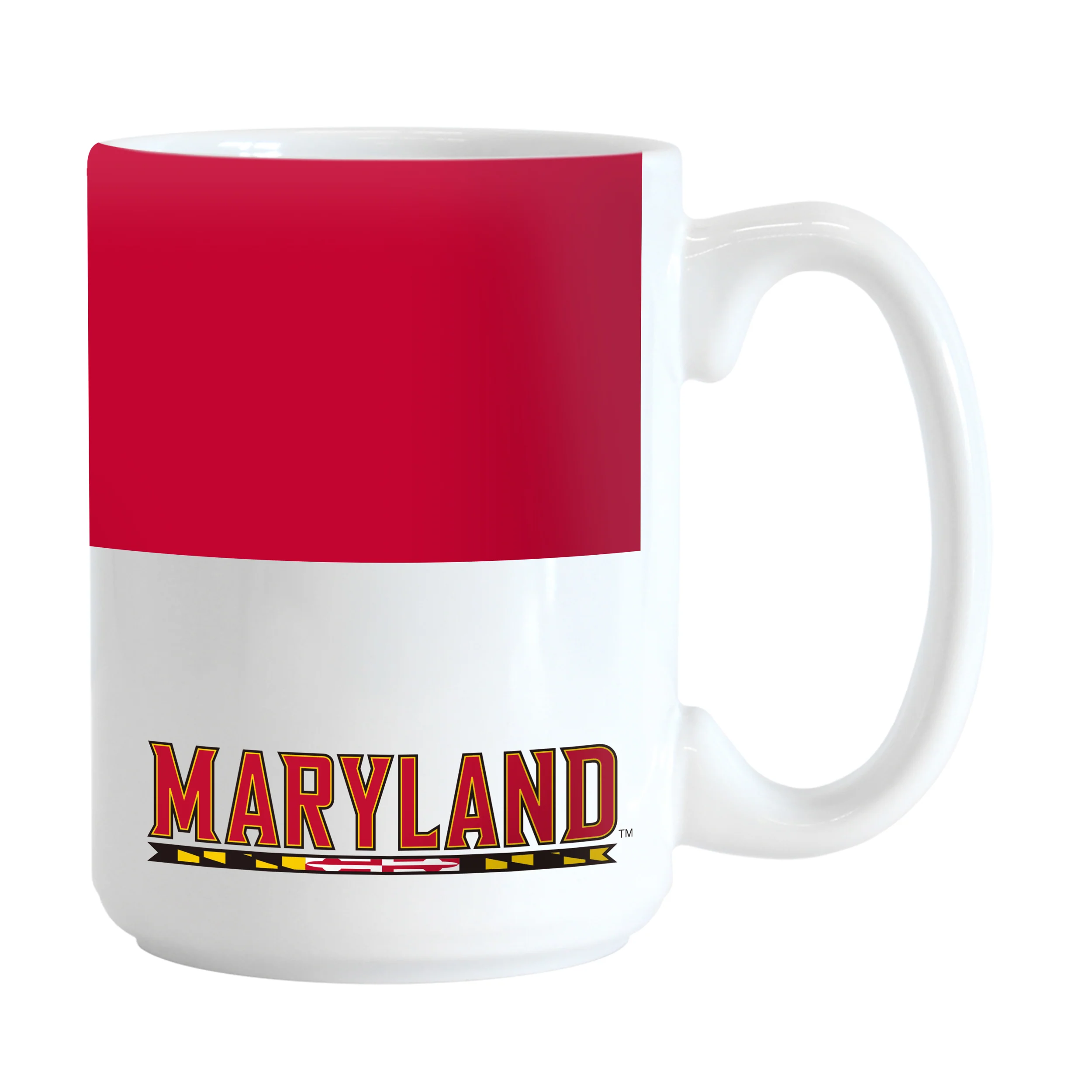 Maryland Colorblock 15 Oz Sublimated Mug - Image 3