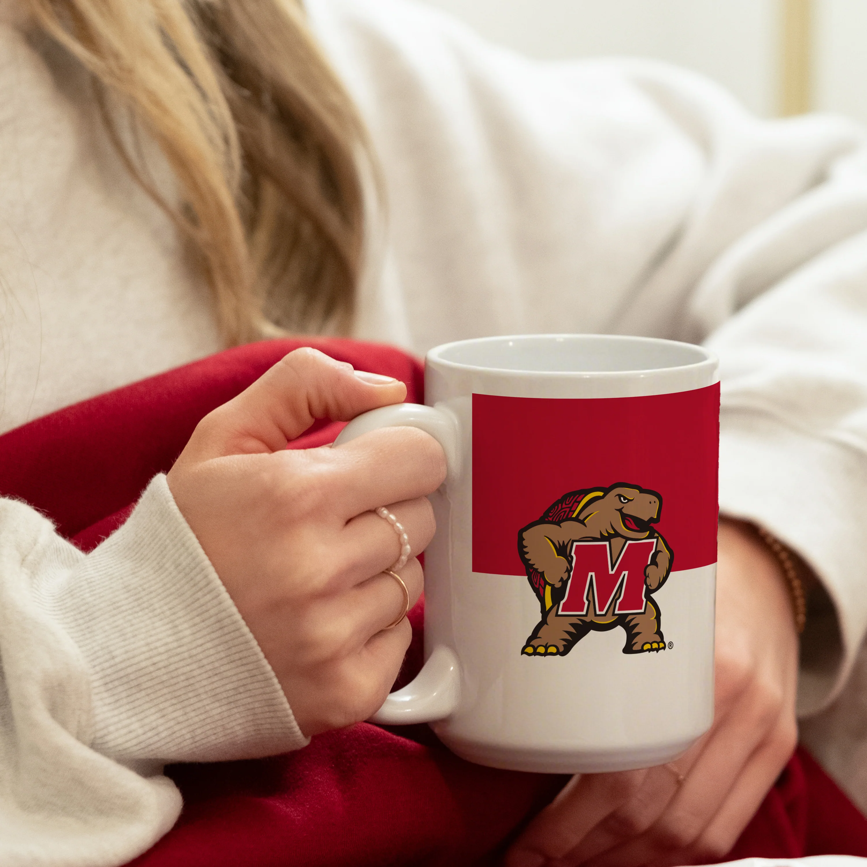 Maryland Colorblock 15 Oz Sublimated Mug - Image 6