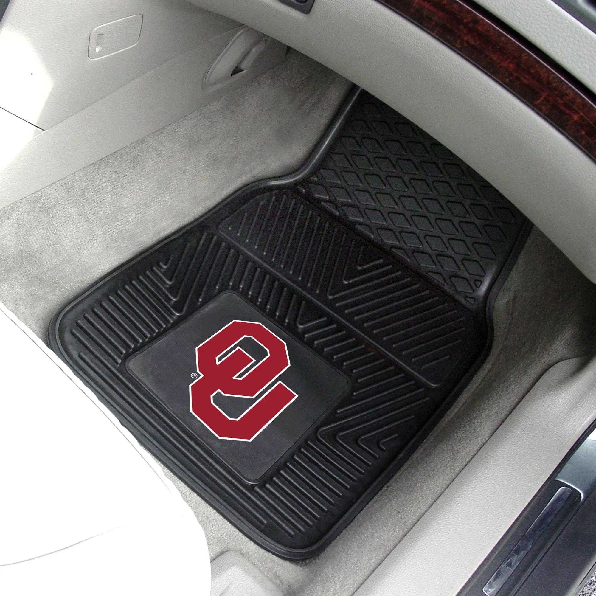 MAT CAR VINYL 2PC OKLAHOMA - Image 2