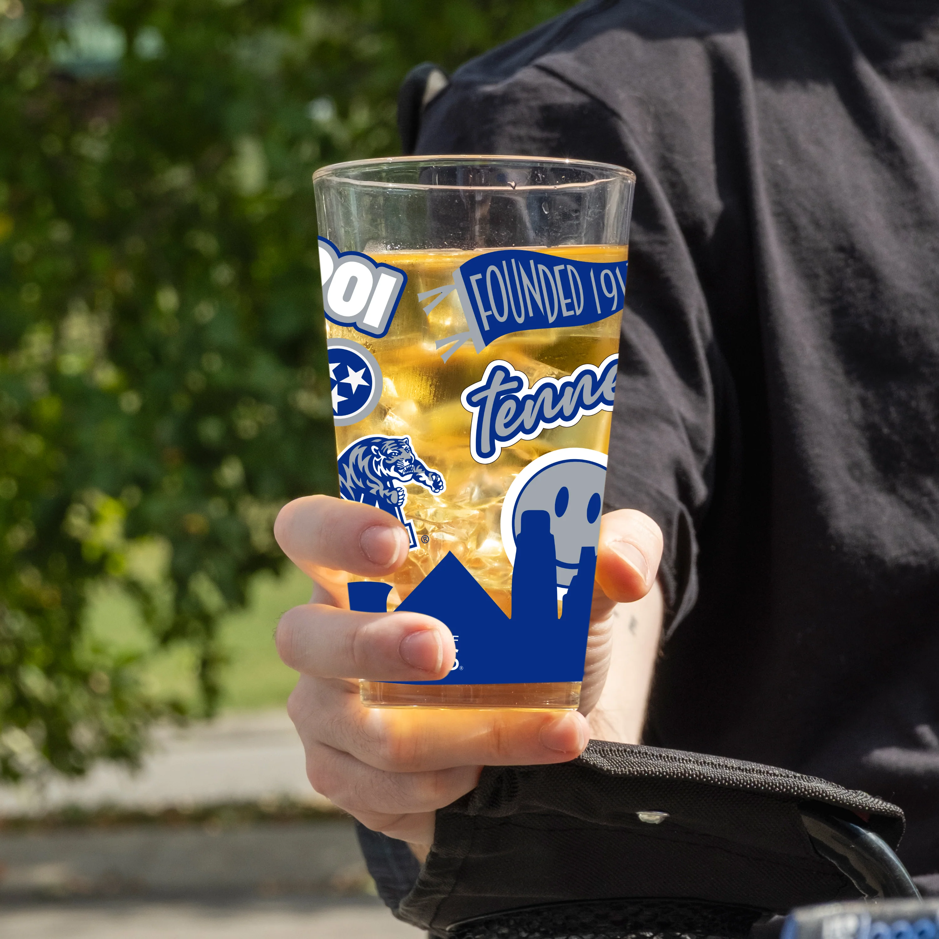 Memphis 16oz Native Pint Glass - Image 2
