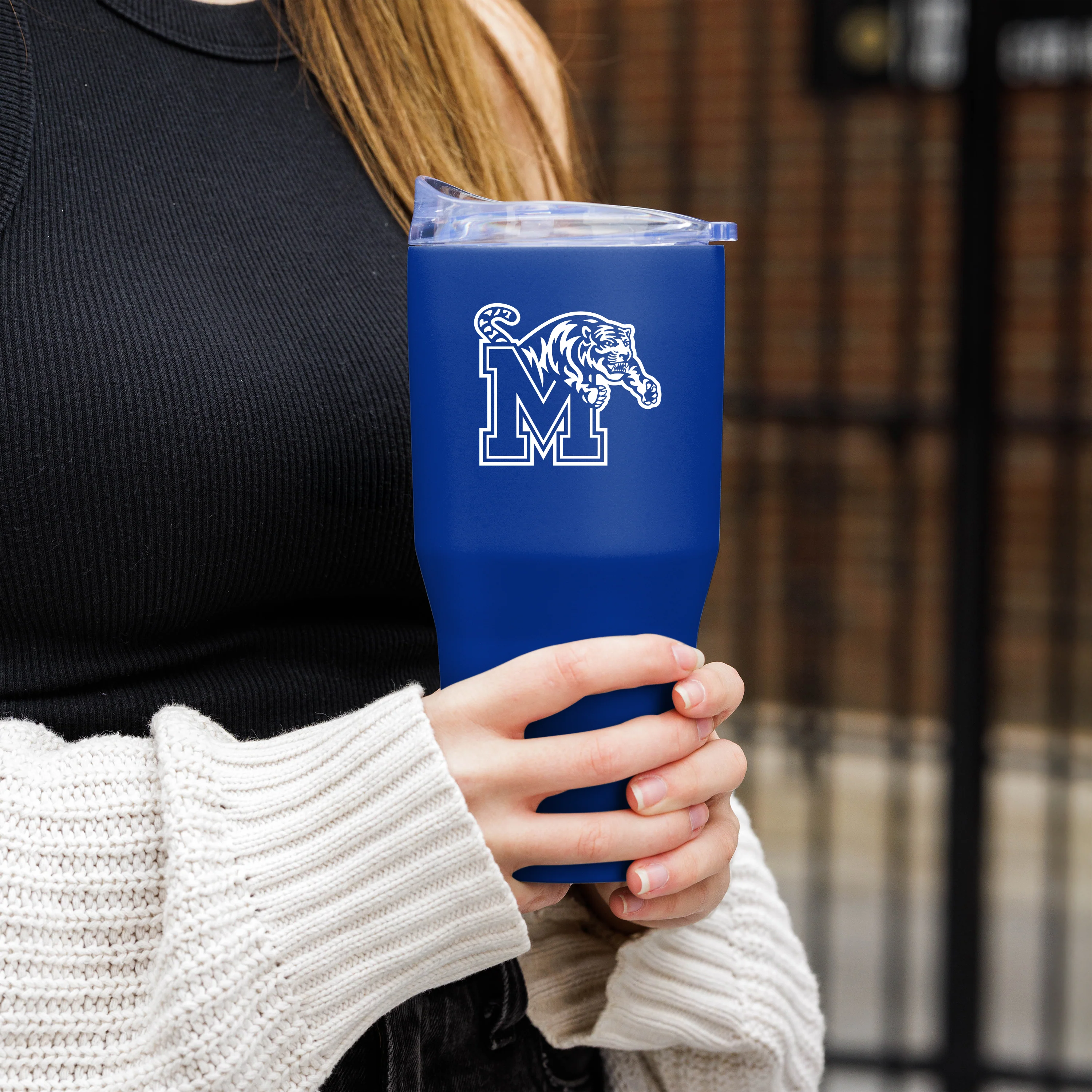 Memphis 30oz Flipside Powder Coat Tumbler - Image 5