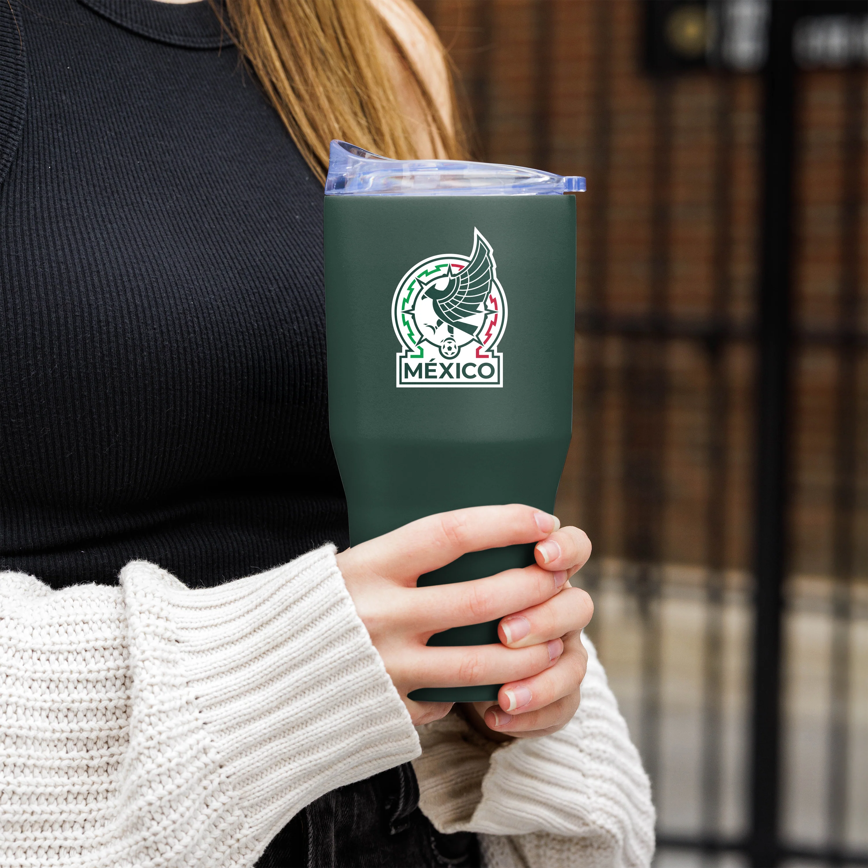 Mexico National Team 30oz Flipside Powder Coat Tumbler - Image 4