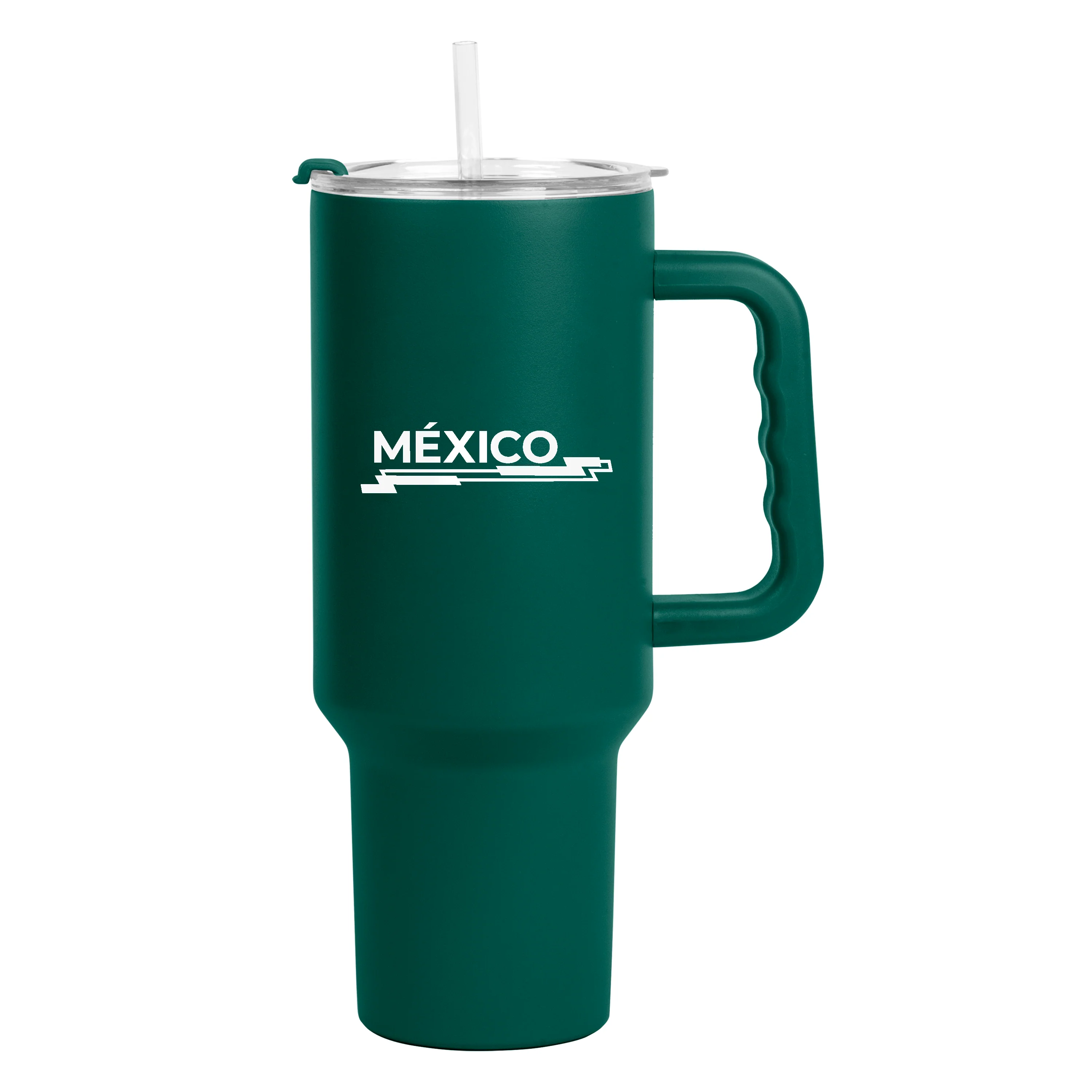 Mexico National Team 40oz Flipside Powder Coat Tumbler - Image 3