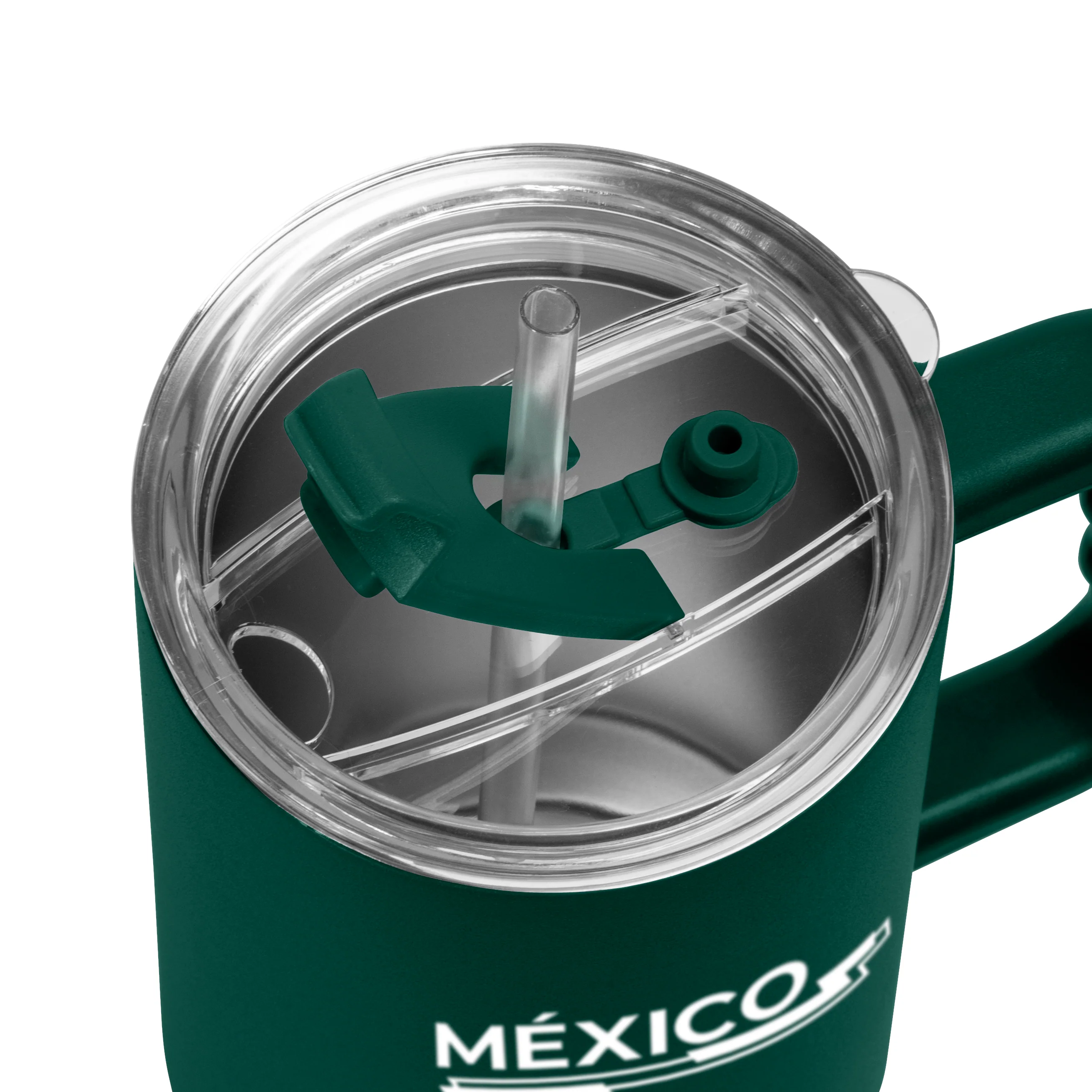 Mexico National Team 40oz Flipside Powder Coat Tumbler - Image 4