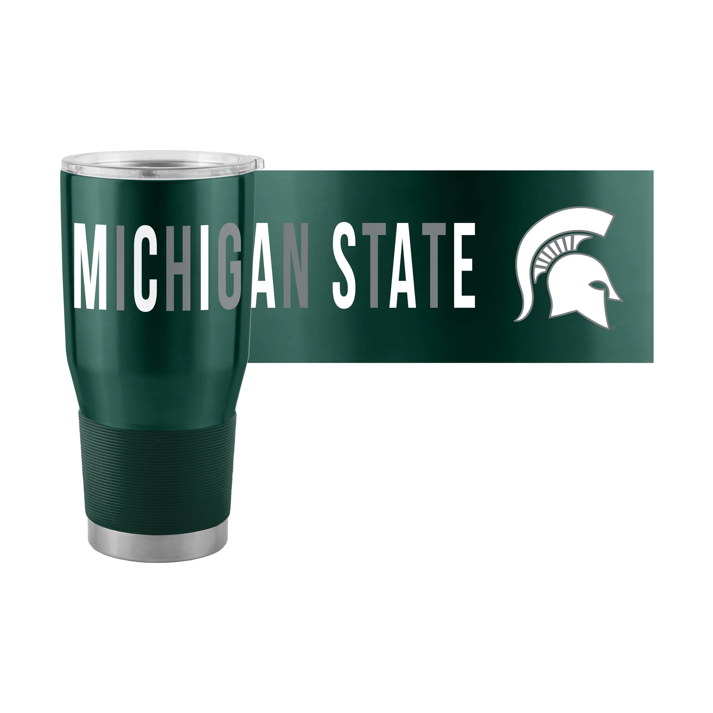 Michigan State Overtime 30 oz Stainless Tumbler - Image 2