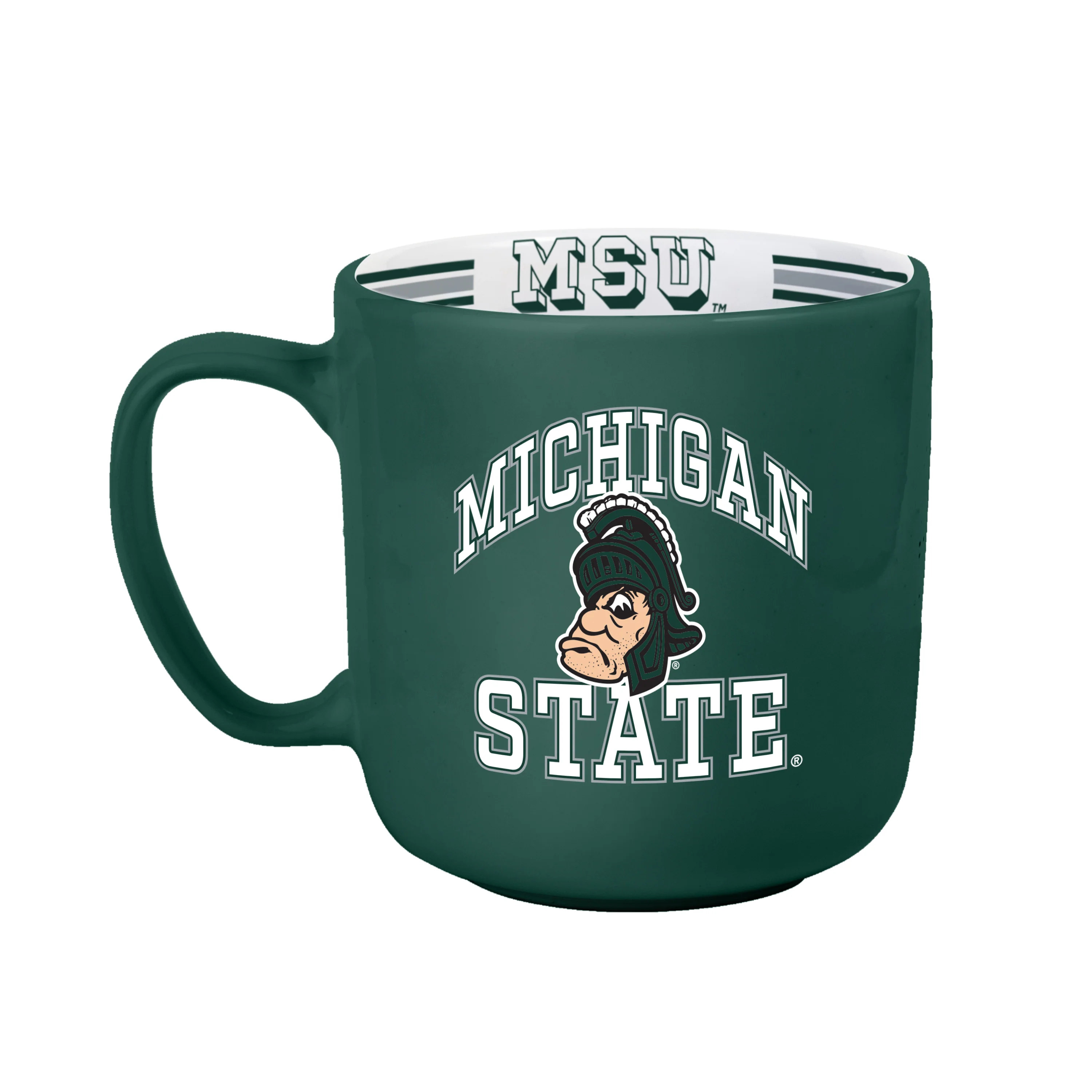 MI State Vault 15oz Stripe Mug