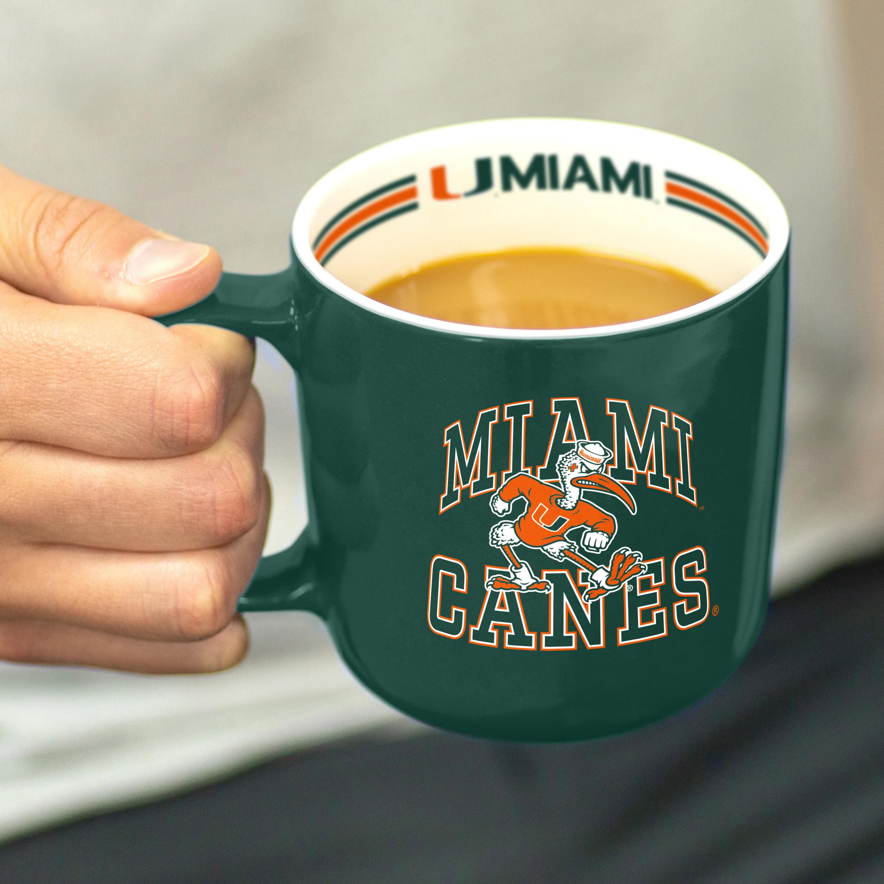 Miami 15oz Stripe Mug - Image 4