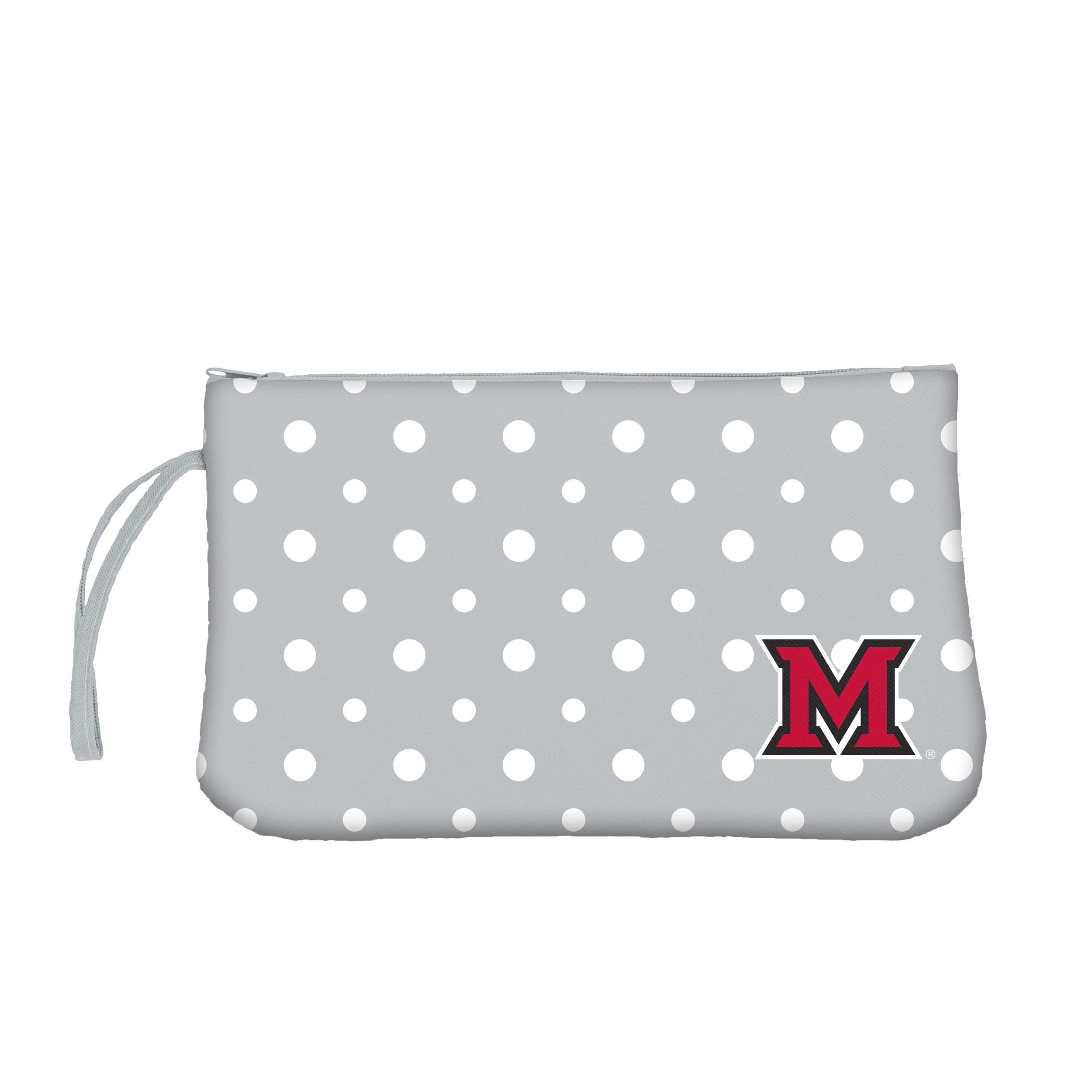 Miami Ohio Dot Wristlet