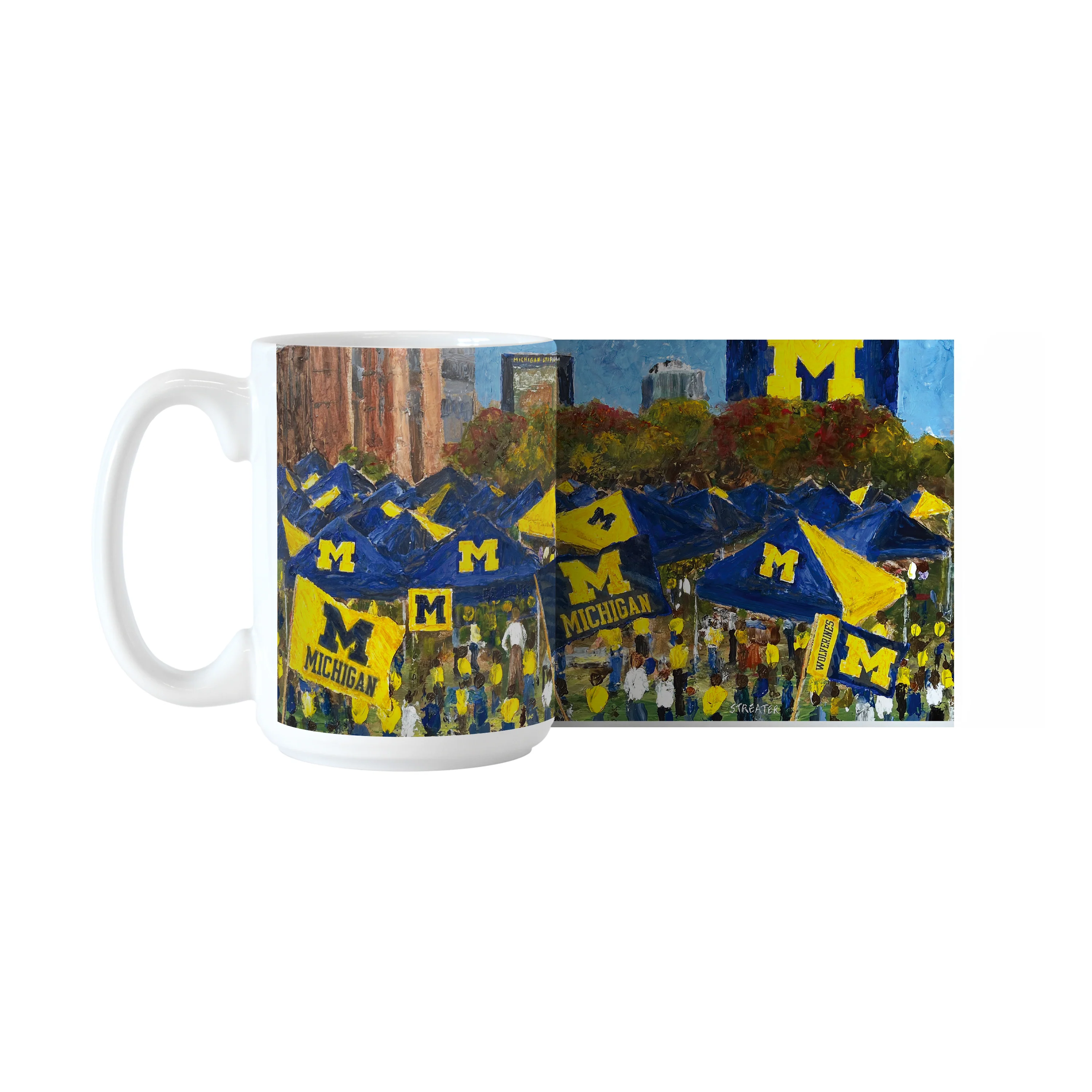 Michigan 15oz Collector Sublimated Mug - Image 2