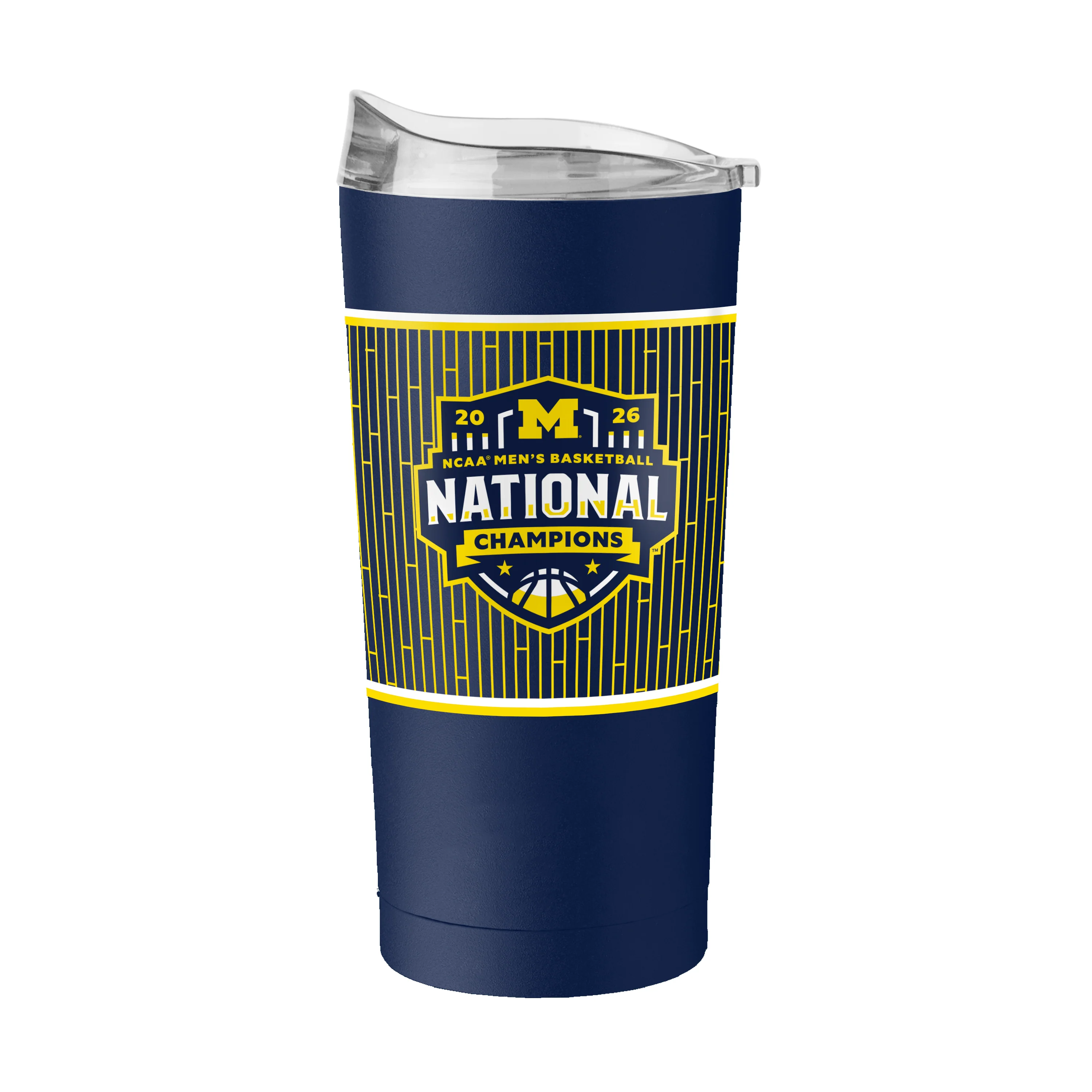 Michigan 2026 Mens Basketball Champions 20oz Wrap PC Tumbler