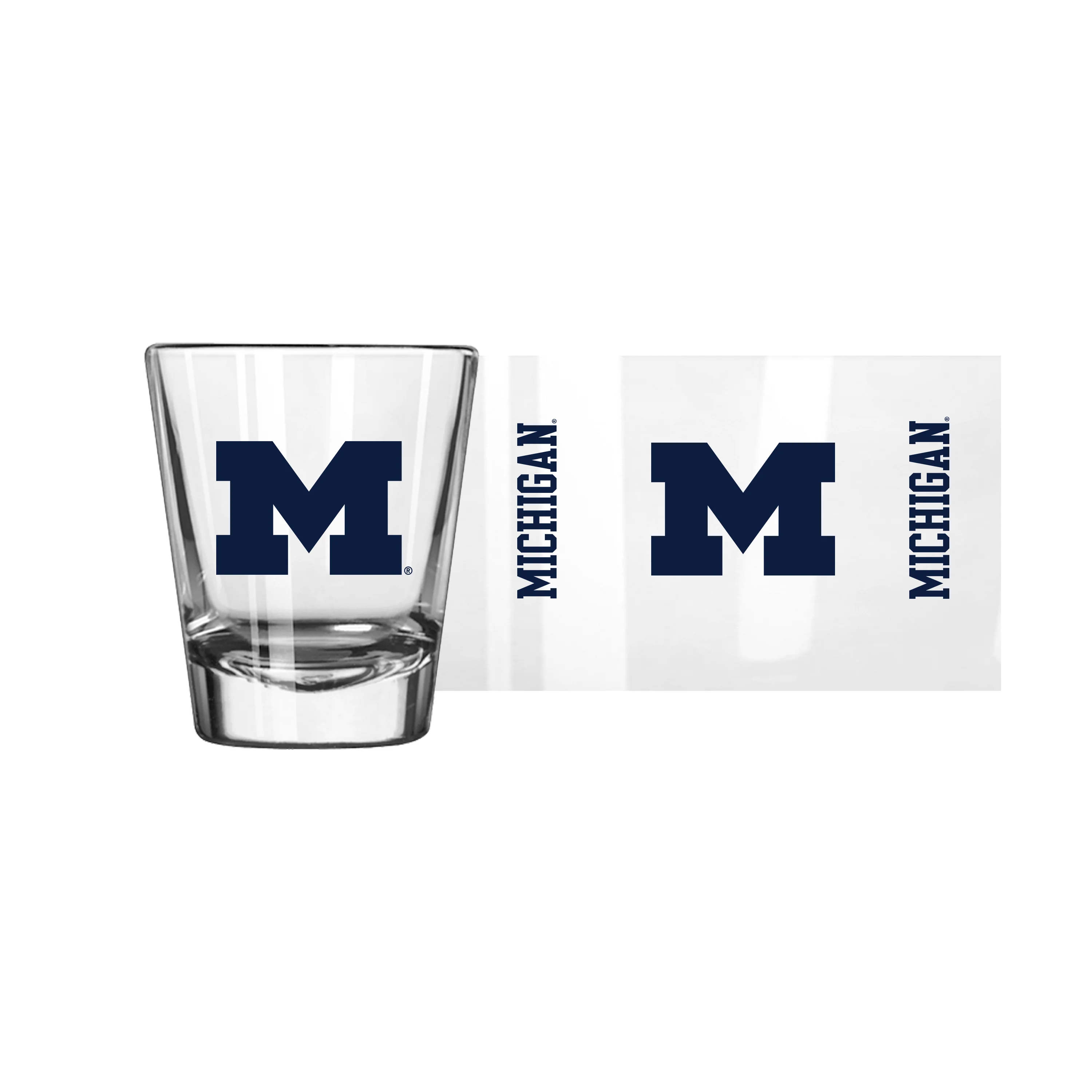 Michigan 2oz Gameday Shot Glass - Image 2