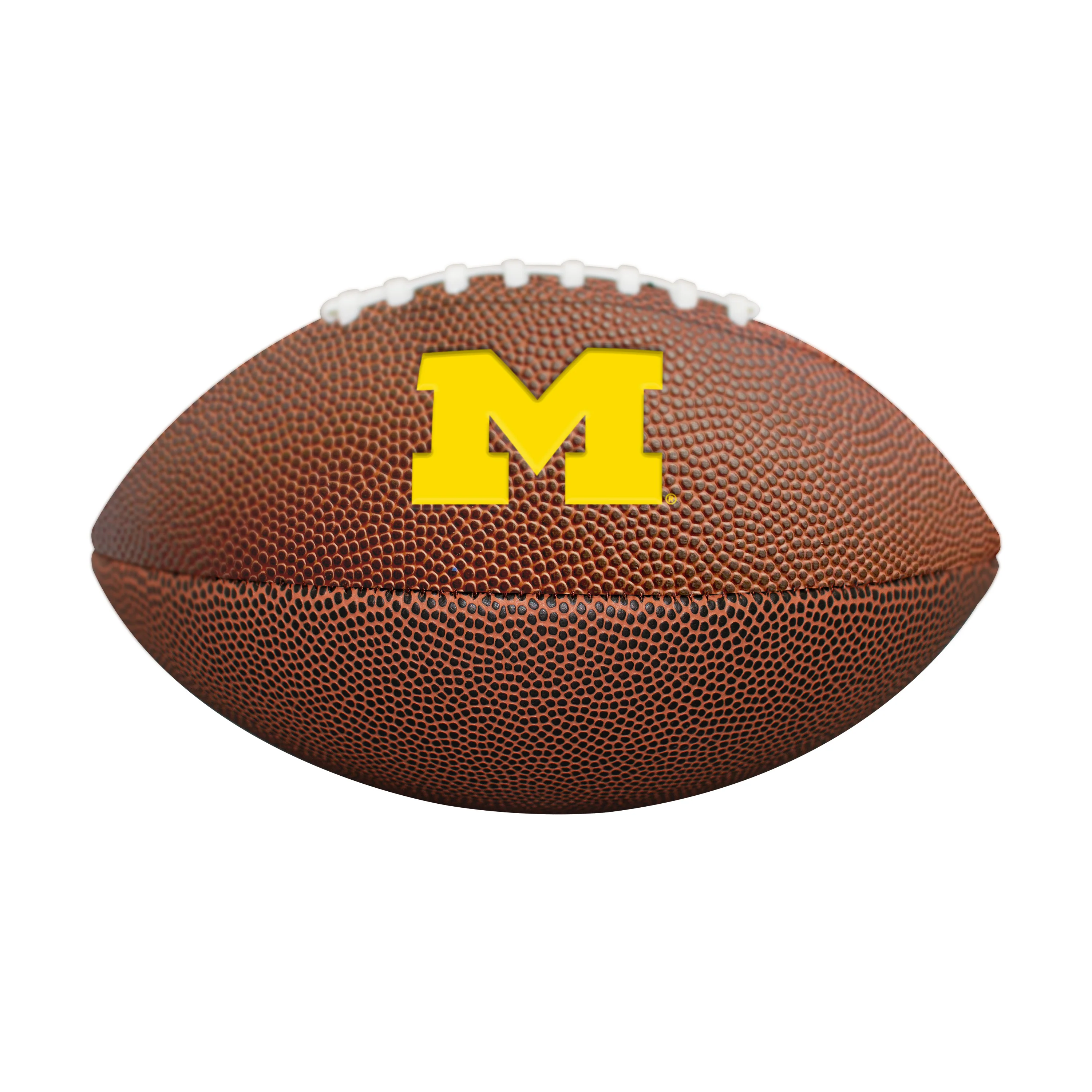 Michigan Mini Size Composite Football - Image 2