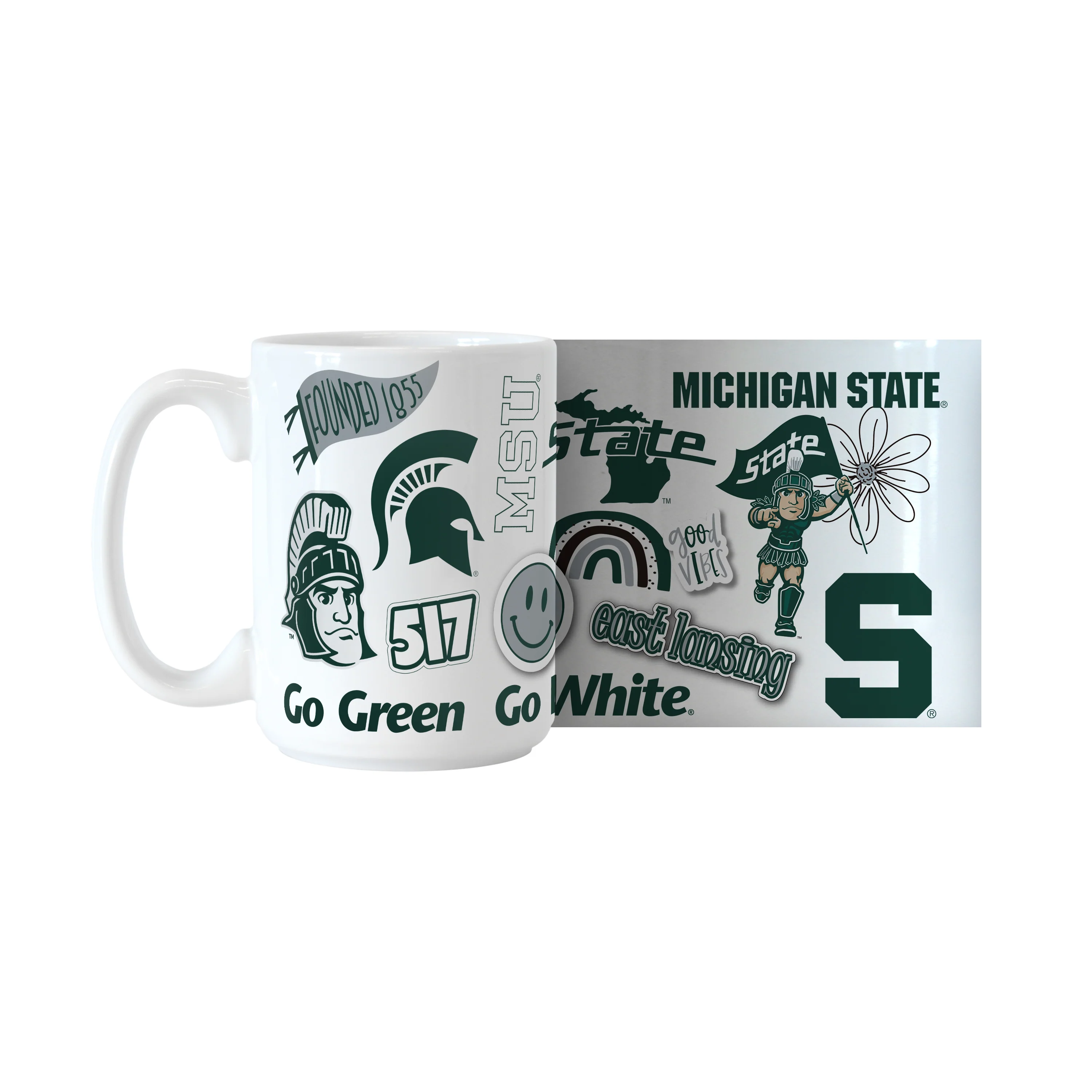 Michigan State 15oz Native Sublimated Mug - Image 3