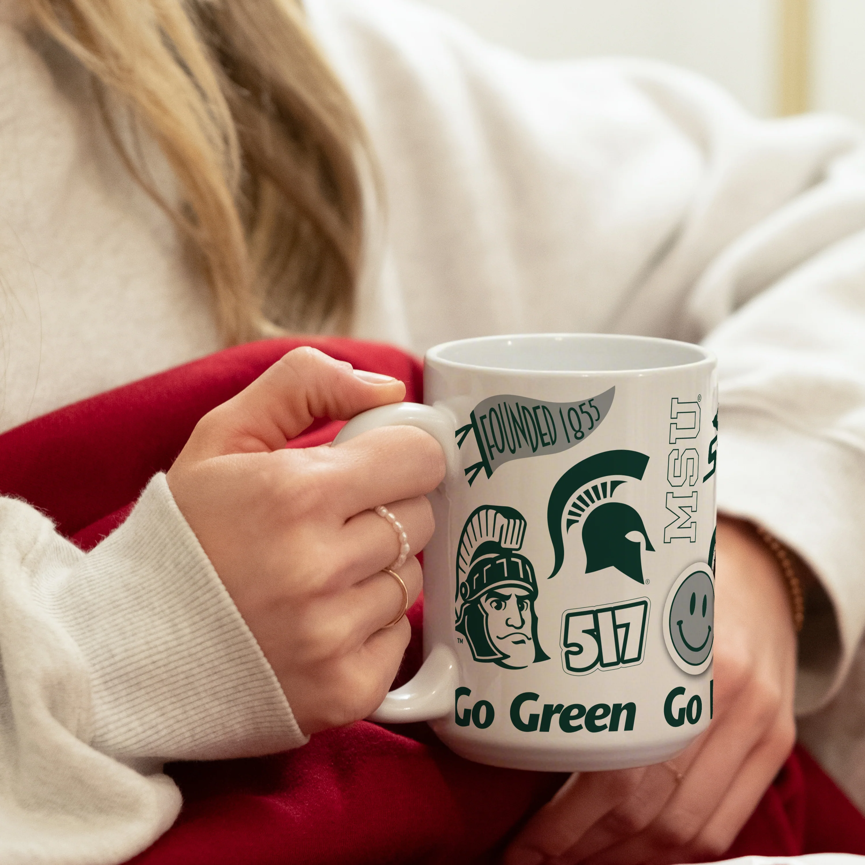 Michigan State 15oz Native Sublimated Mug - Image 6