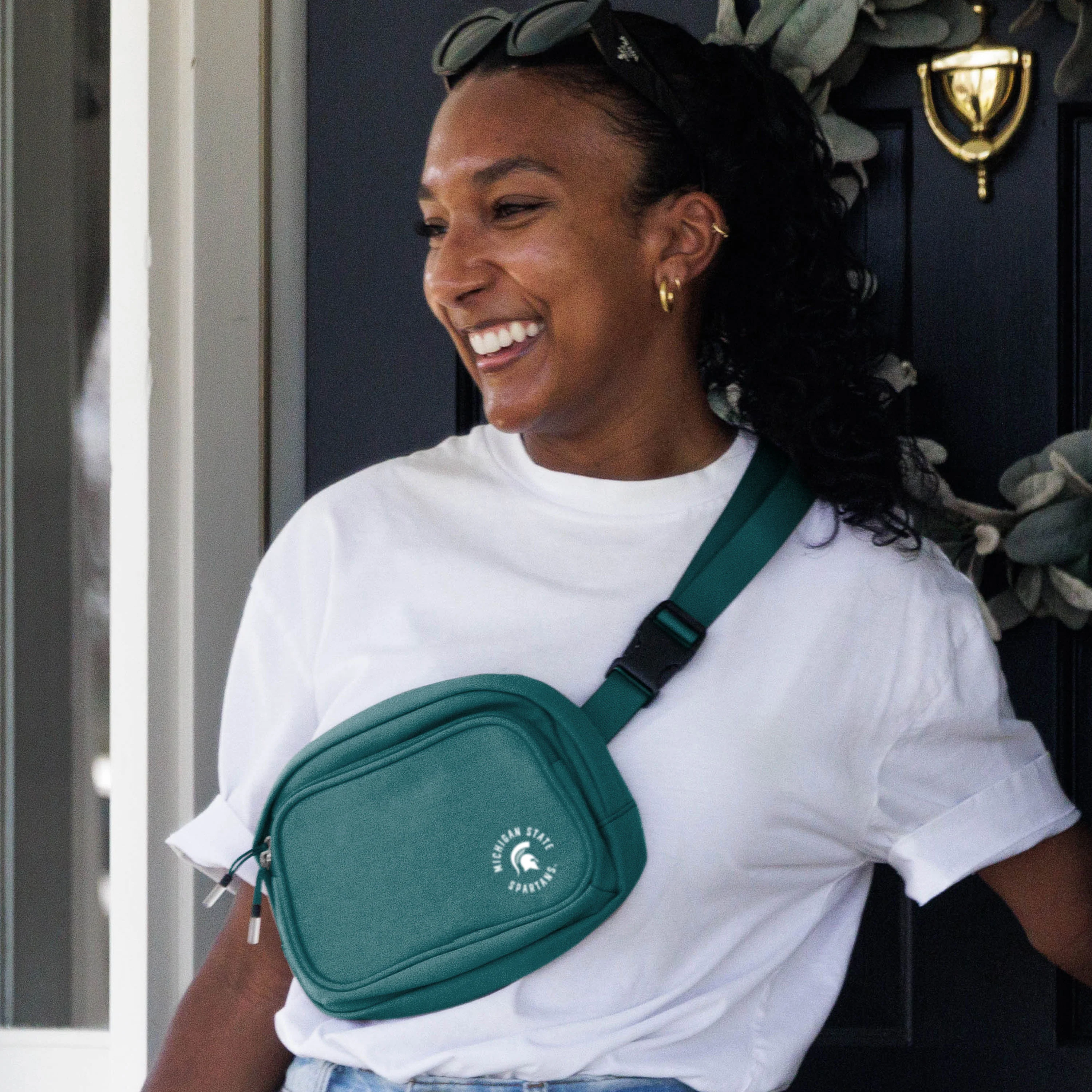 Michigan State Jade Everyday Belt Bag - Image 3