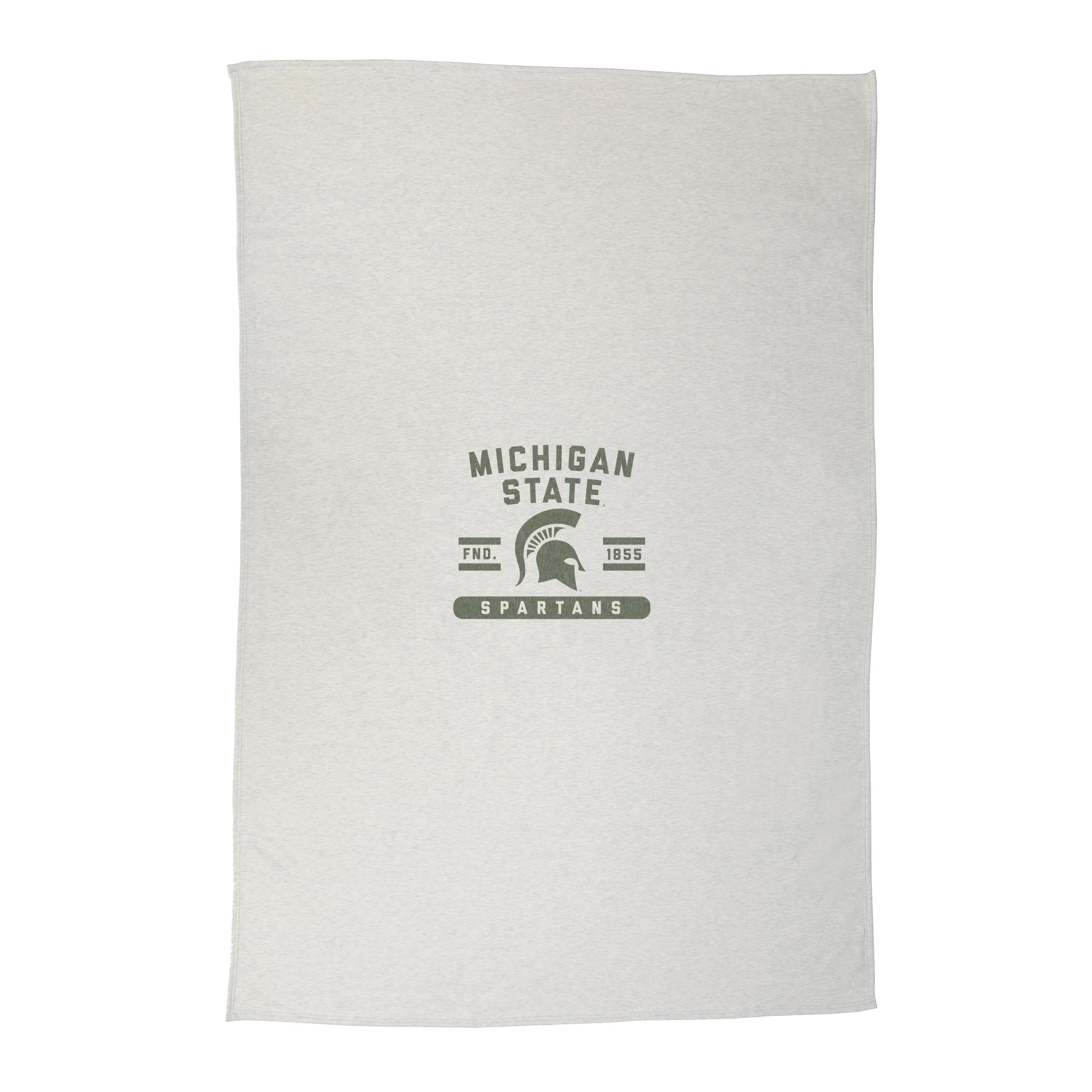Michigan State Oatmeal Sweatshirt Blanket