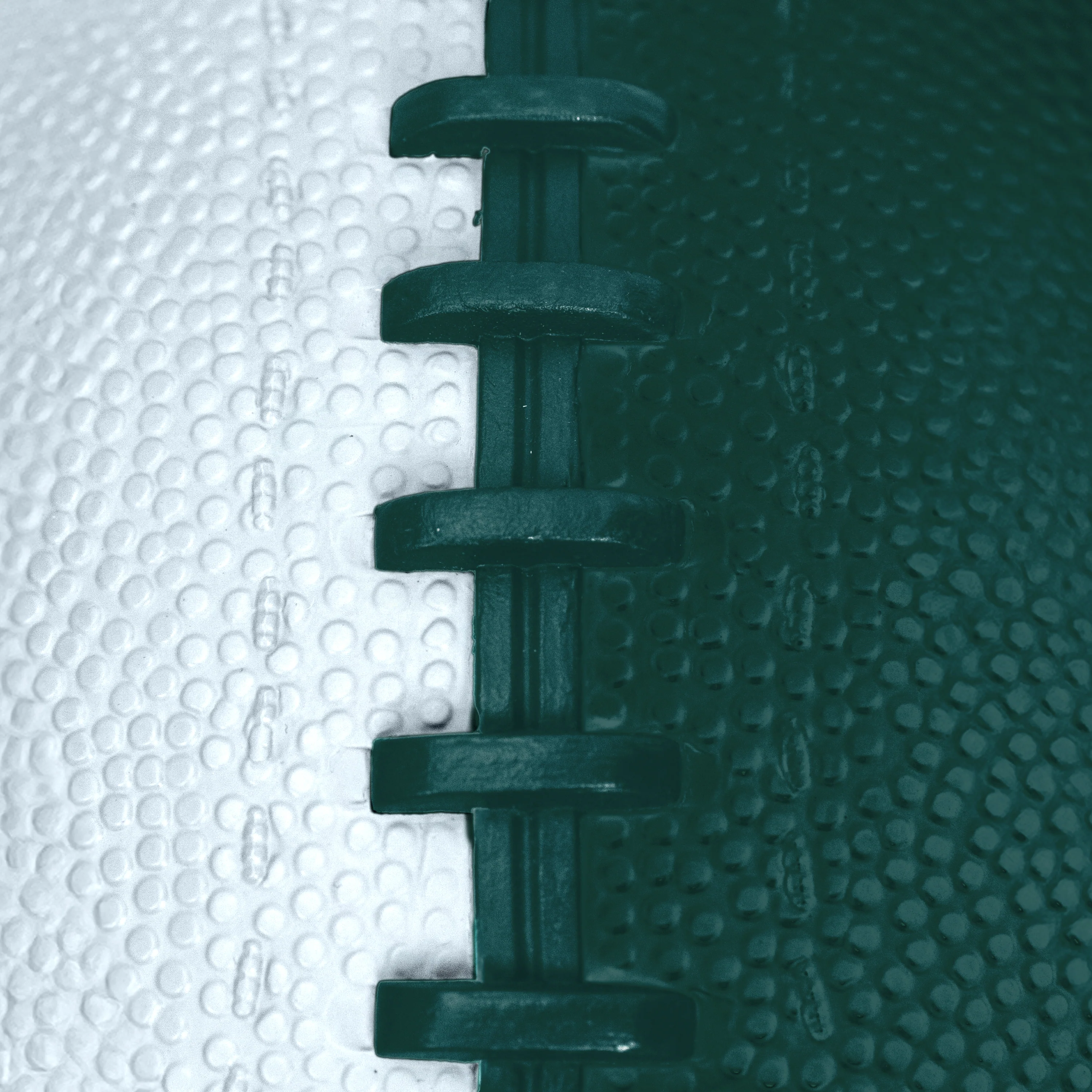 Michigan State Pinwheel Logo Junior Size Rubber Football - Image 8