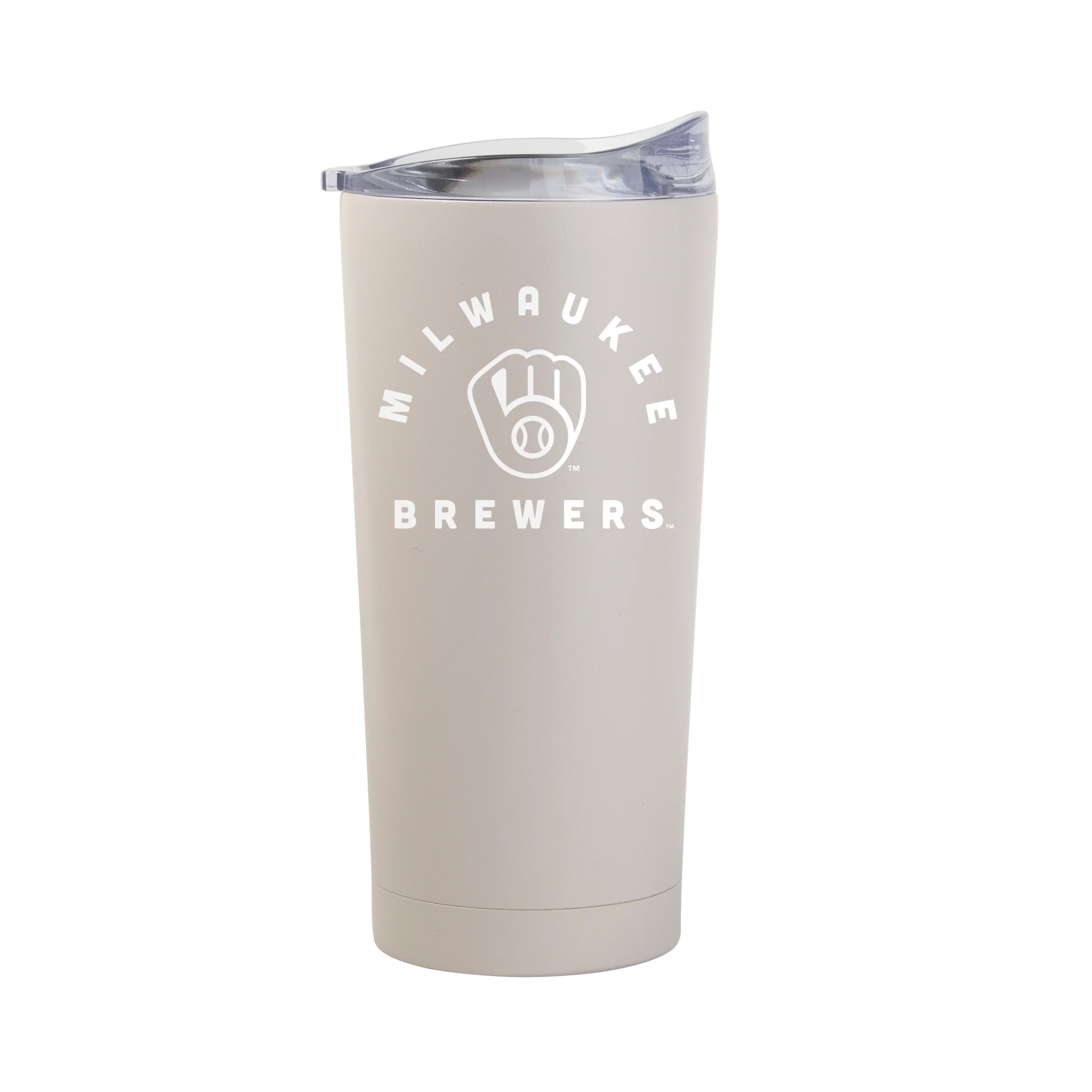Milwaukee Brewers 20oz Archway Sand Powder Coat Tumbler - Image 2